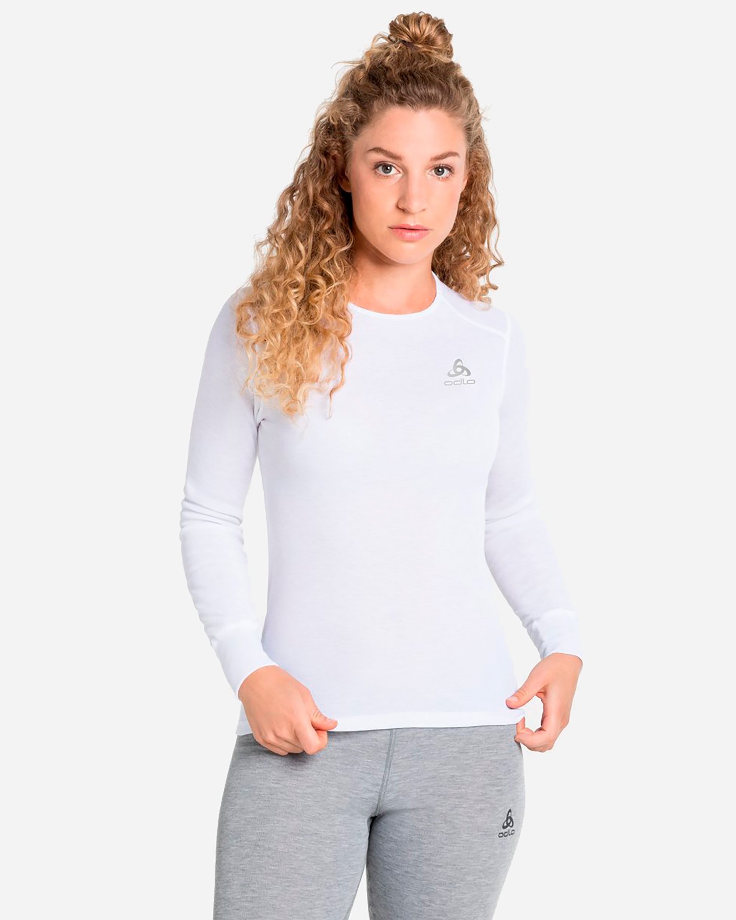 Maglia intimo tecnico ODLO ACTIVE WARM ECO W - Bianco - 2 | Cisalfa Sport