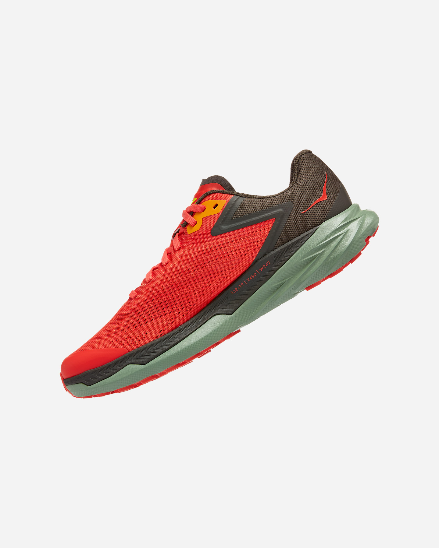 Scarpe trail HOKA ZINAL M - Arancione - 1 | Cisalfa Sport