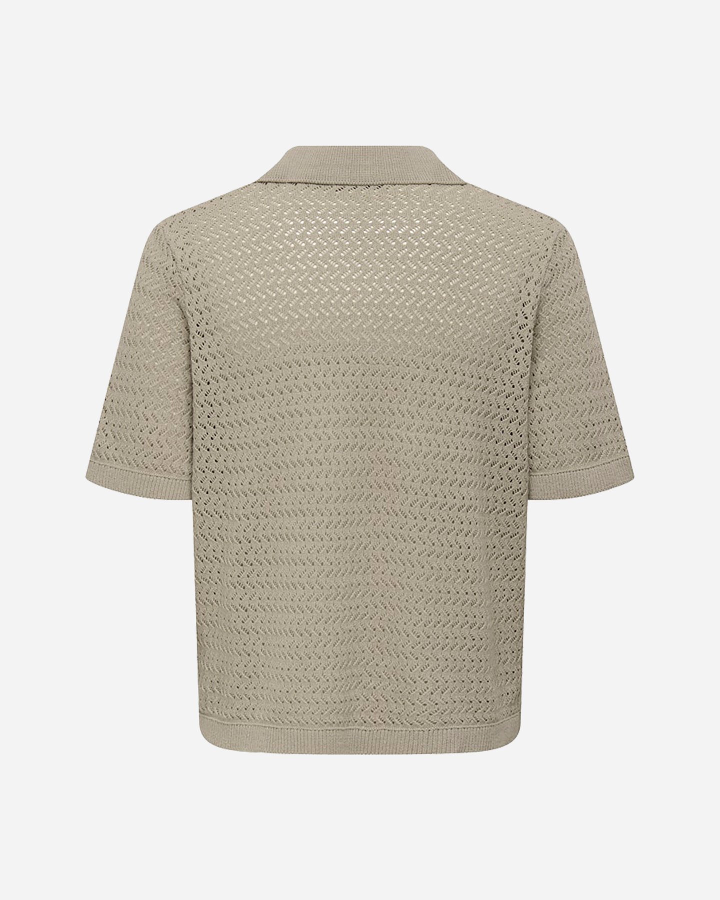 Polo ONLY & SONS NYLE CROCHET M - Beige - 1 | Cisalfa Sport