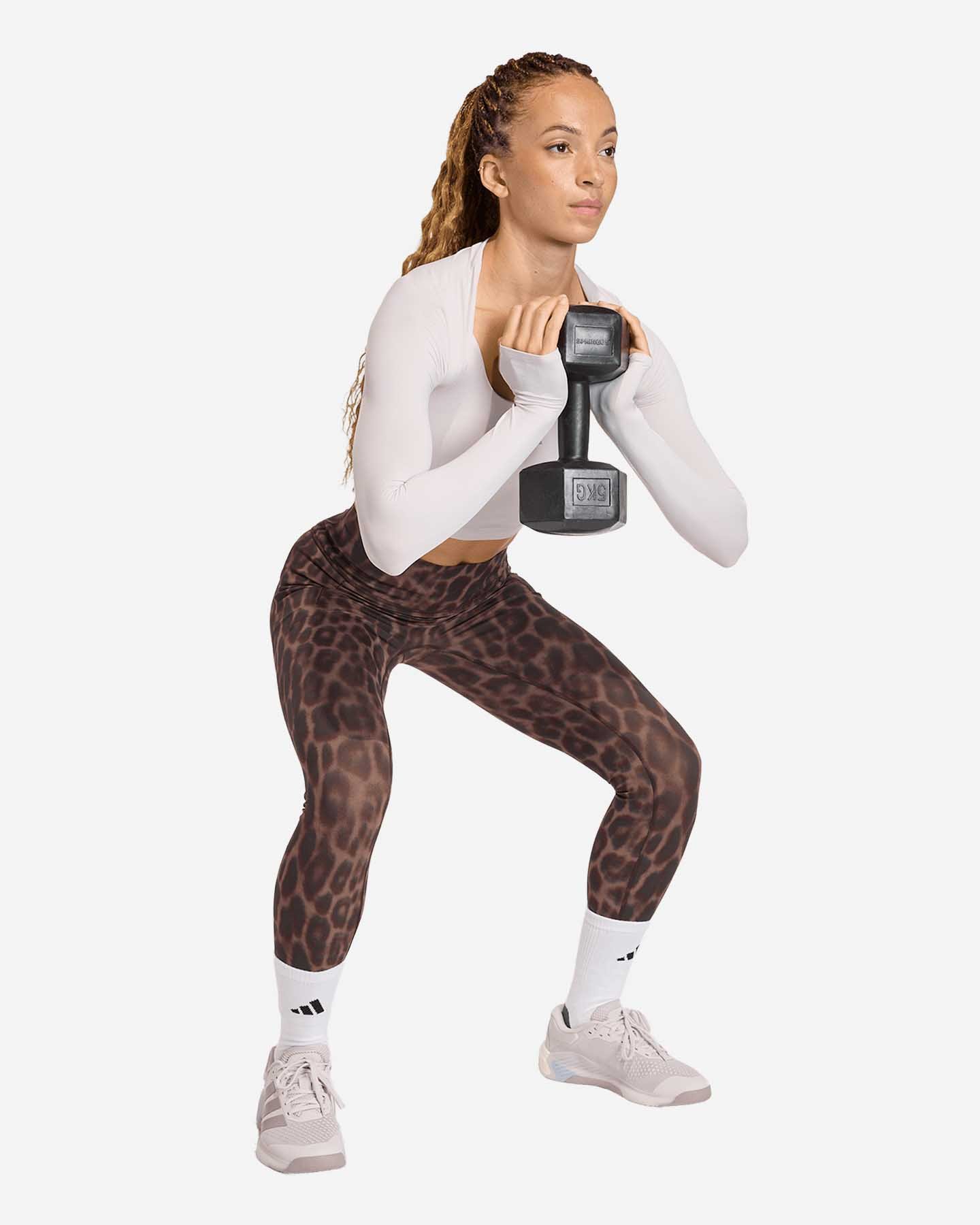 Leggings ADIDAS OPTIME POWER W - Nero - 3 | Cisalfa Sport