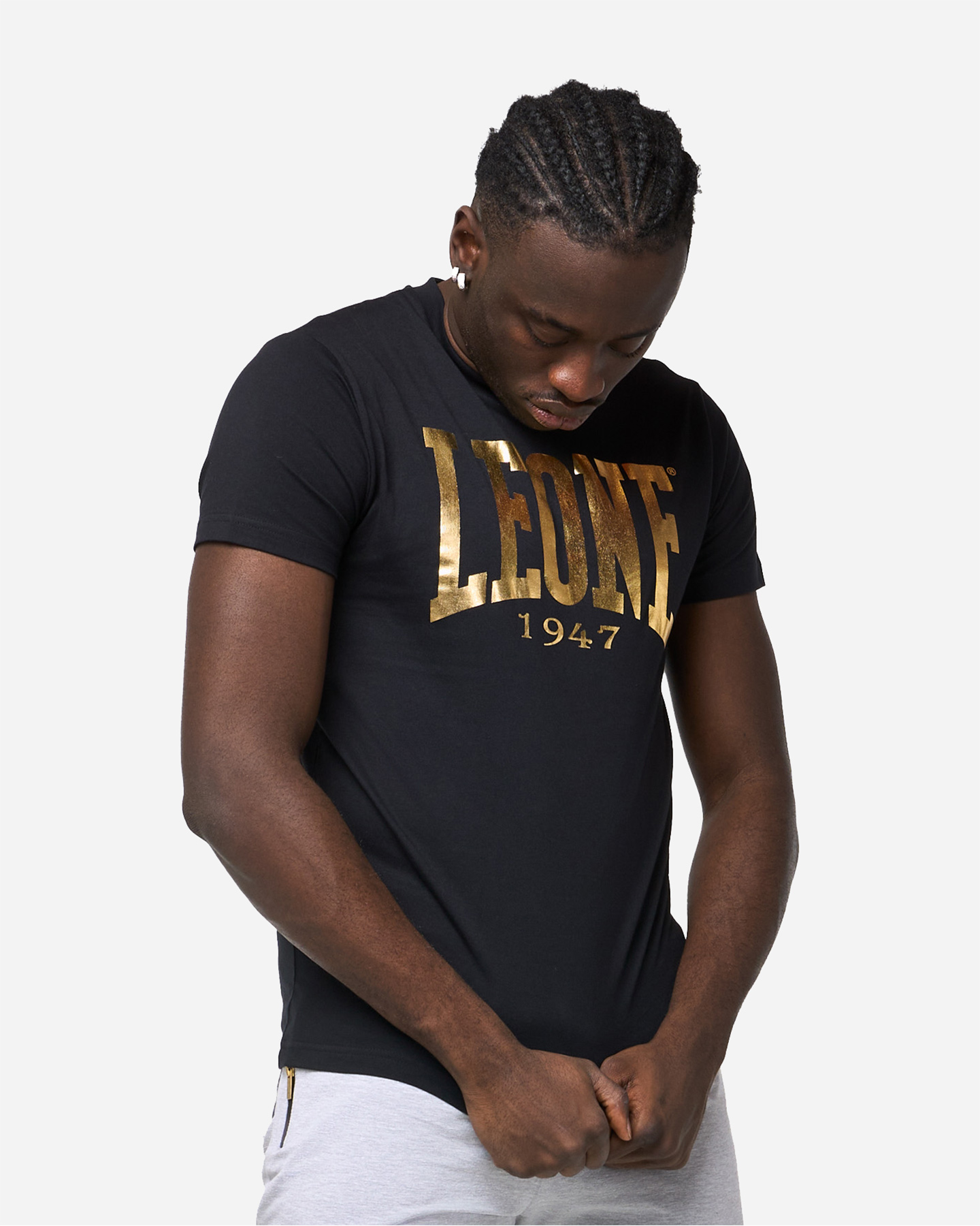 T-shirt LEONE BIG LOGO M - Nero - 4 | Cisalfa Sport