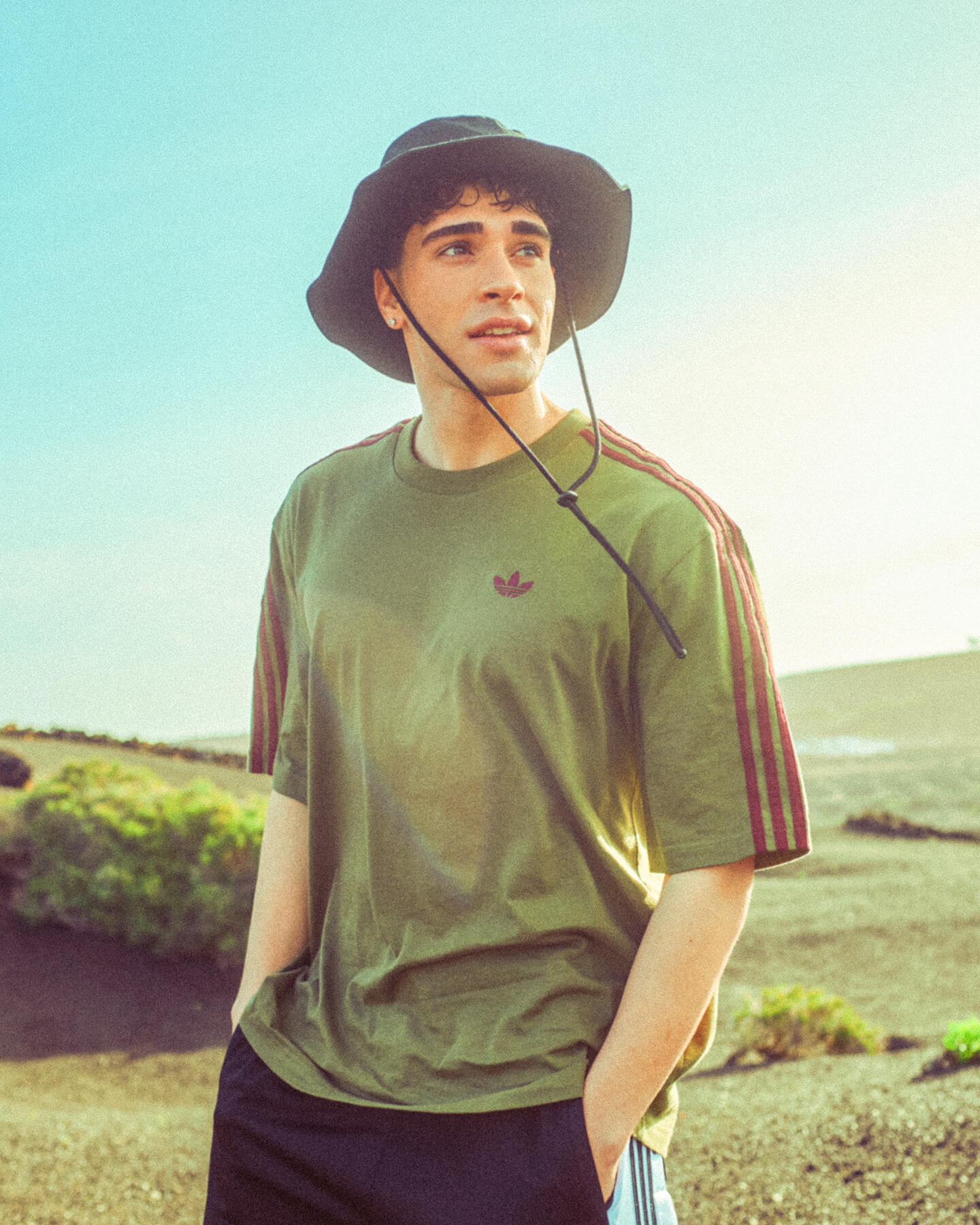 T-shirt ADIDAS ADICOLOR ORIGINALS 3STRIPES M - Verde - 2 | Cisalfa Sport