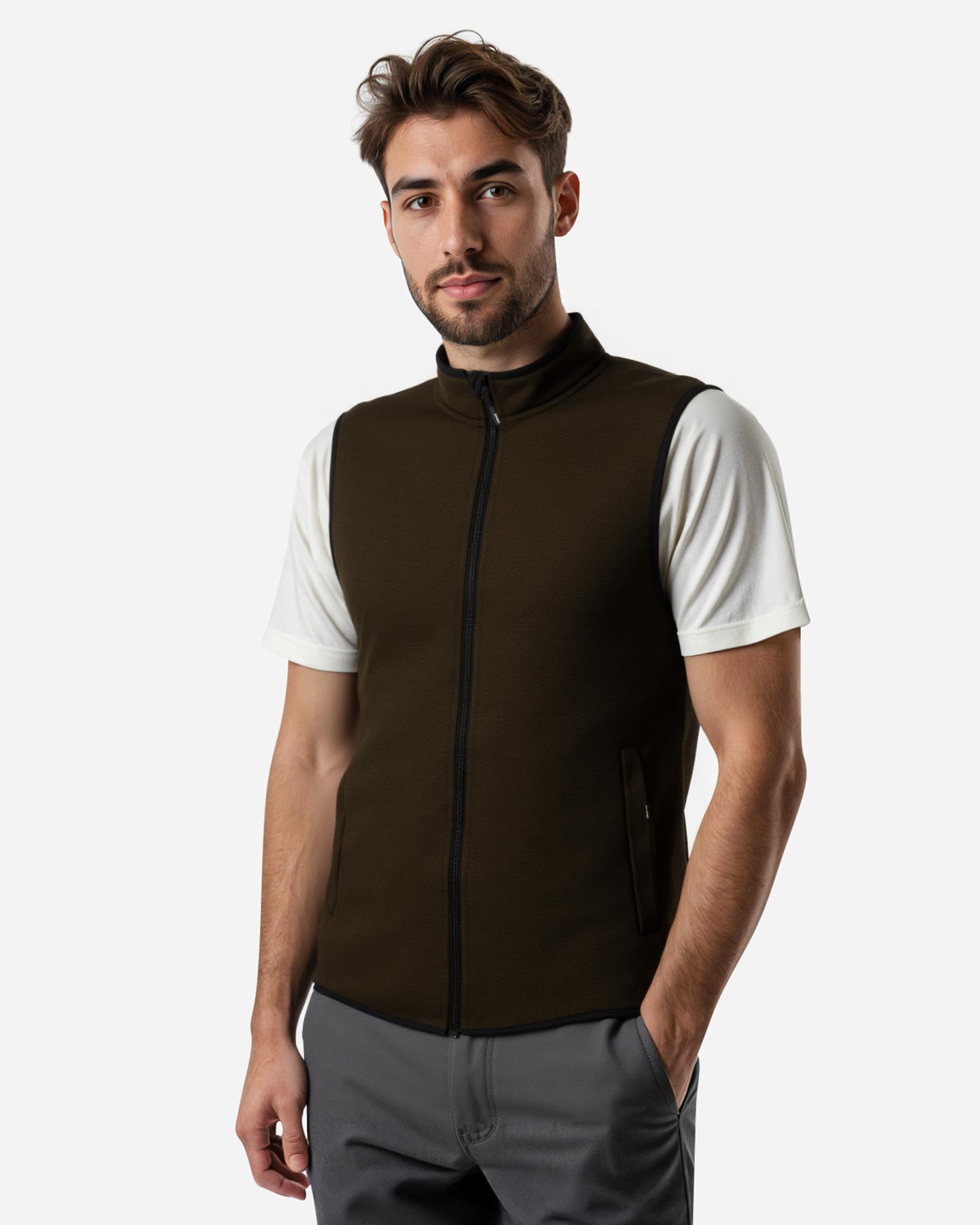 Gilet 8848 MOUNTAIN ESSENTIAL M - Verde - 3 | Cisalfa Sport