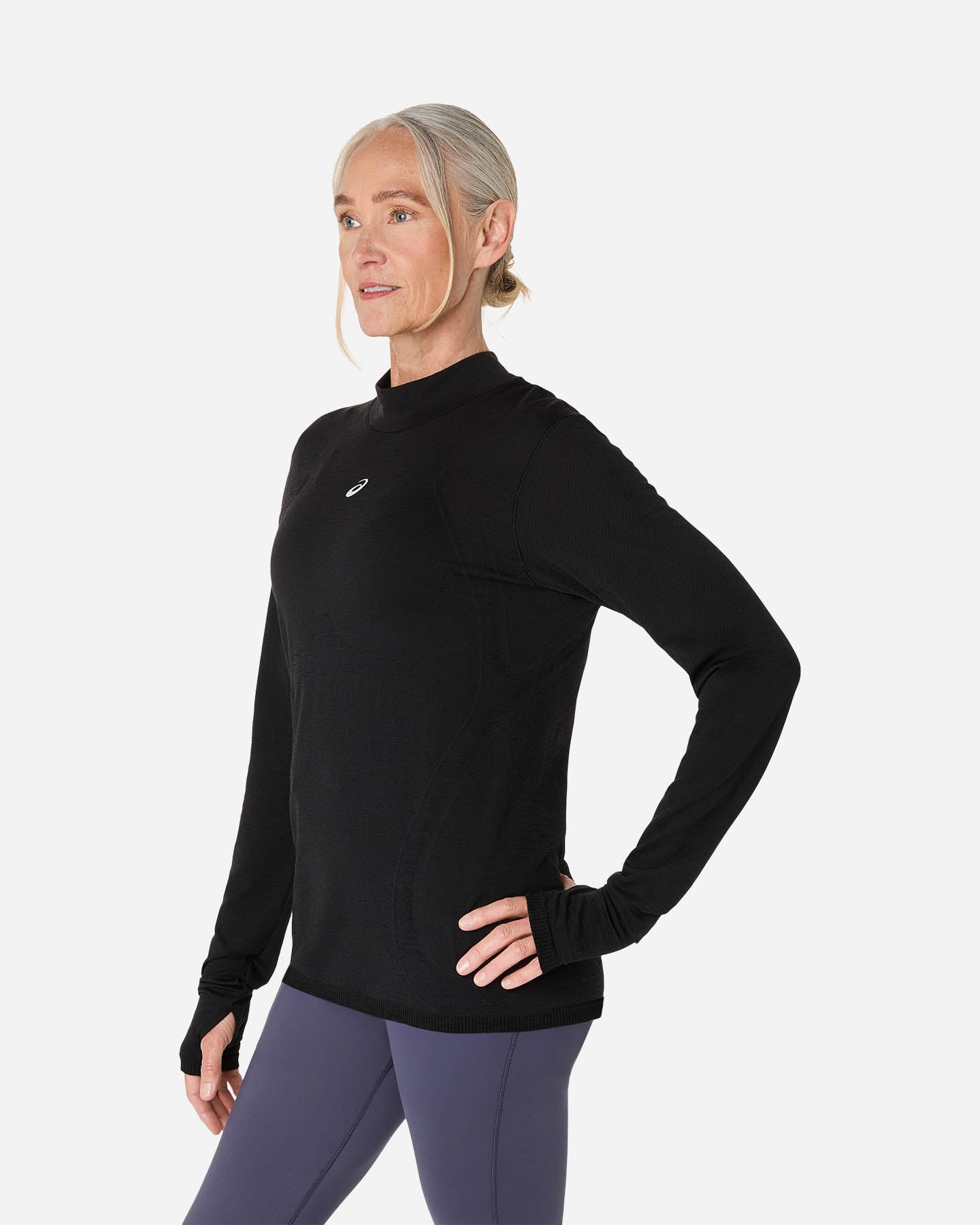 Maglia running ASICS ROAD W - Nero - 2 | Cisalfa Sport