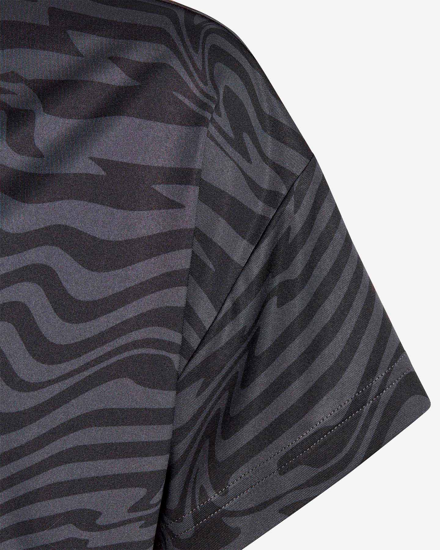 T-shirt ADIDAS ALL OVER ZEBRA JR - Nero - 2 | Cisalfa Sport