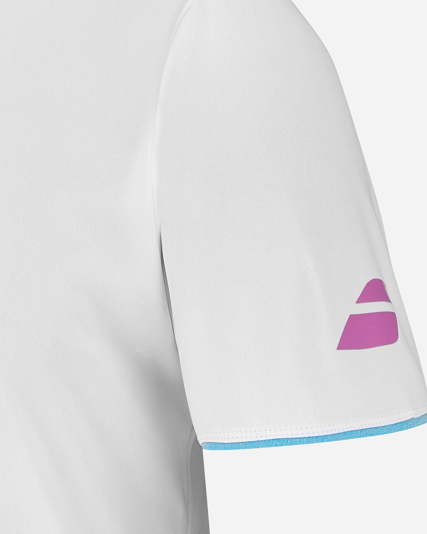 T-shirt tennis BABOLAT CREW NECK LEBRON M - Bianco - 3 | Cisalfa Sport