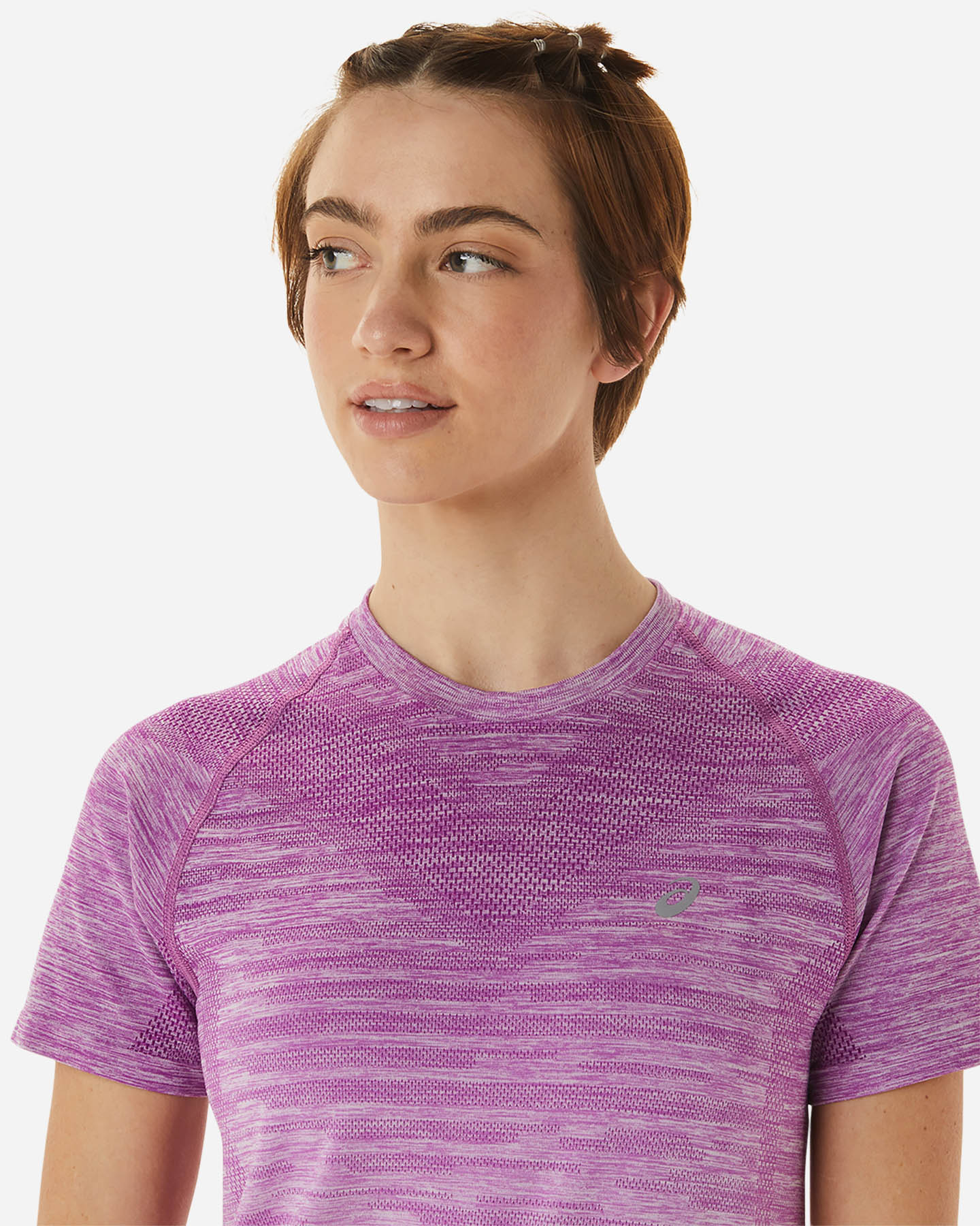 T-shirt running ASICS SEAMLESS W - Rosa - 3 | Cisalfa Sport