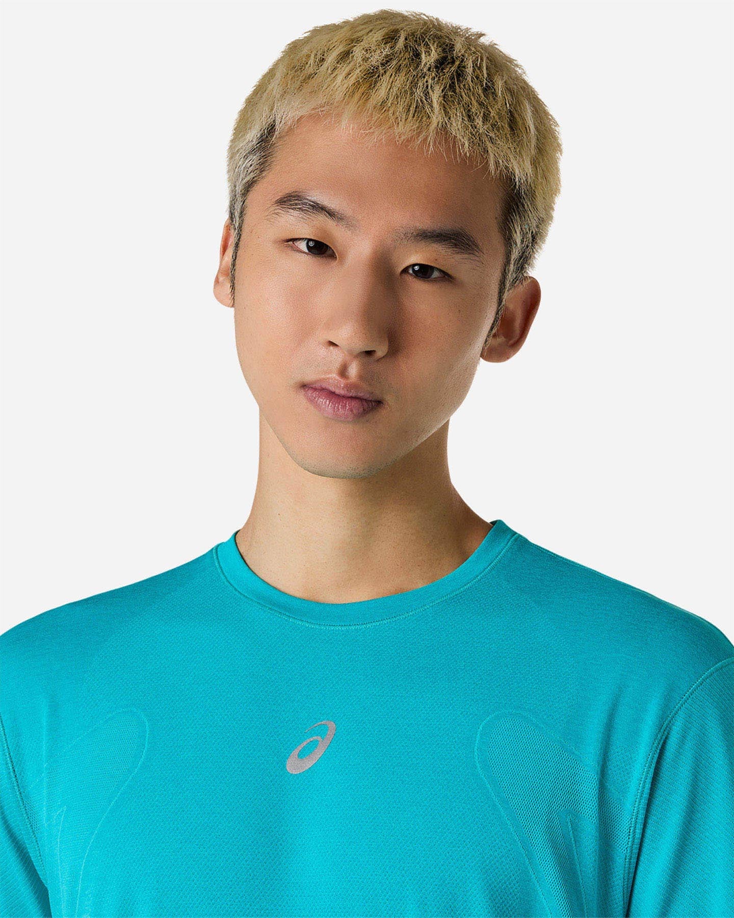 Maglia running ASICS ROAD M - Azzurro - 3 | Cisalfa Sport