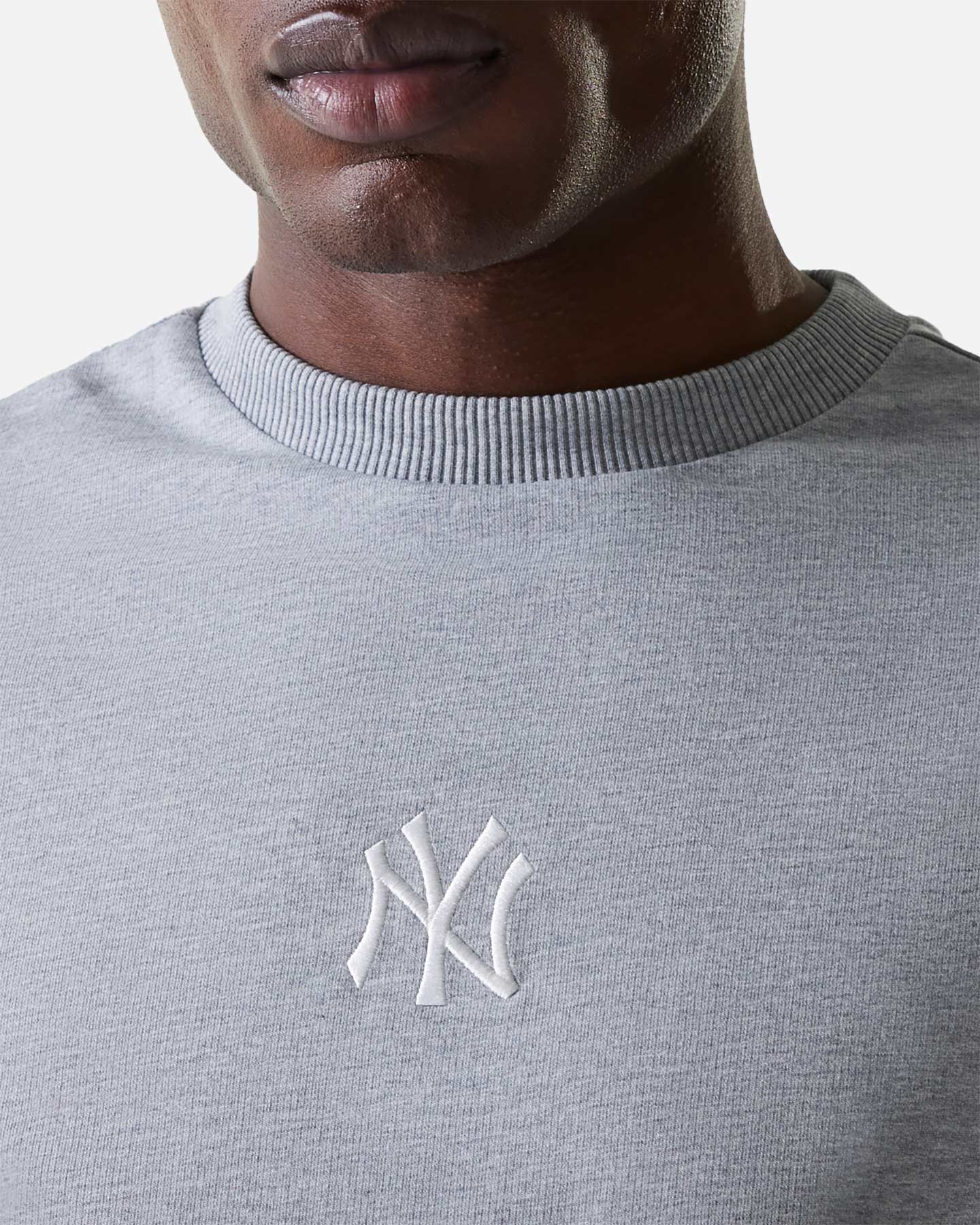 Felpa NEW ERA SMALL LOGO YANKEES M - Grigio - 2 | Cisalfa Sport