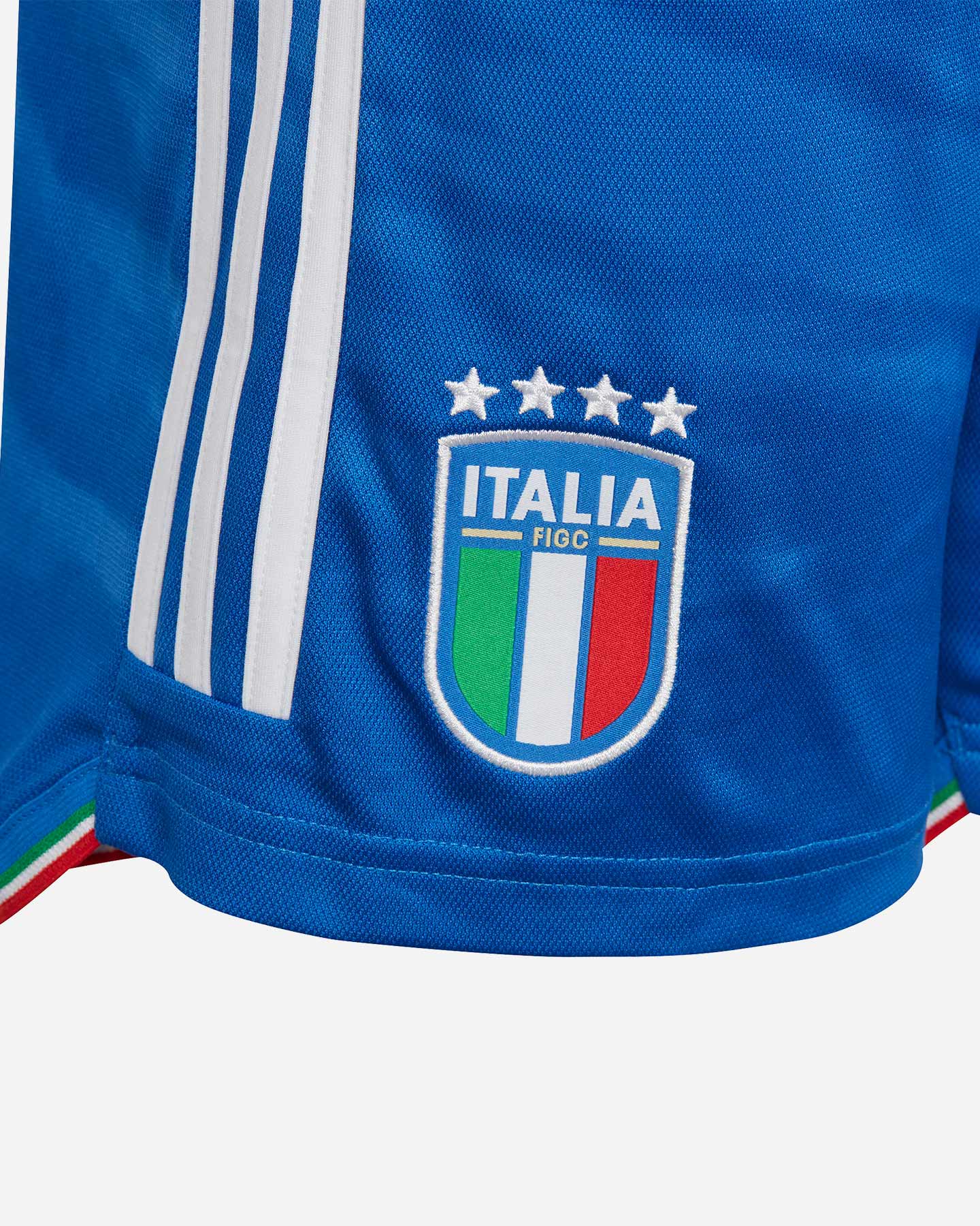 Pantaloncini calcio ufficiali ADIDAS ITALIA HOME JR - Blu - 4 | Cisalfa Sport