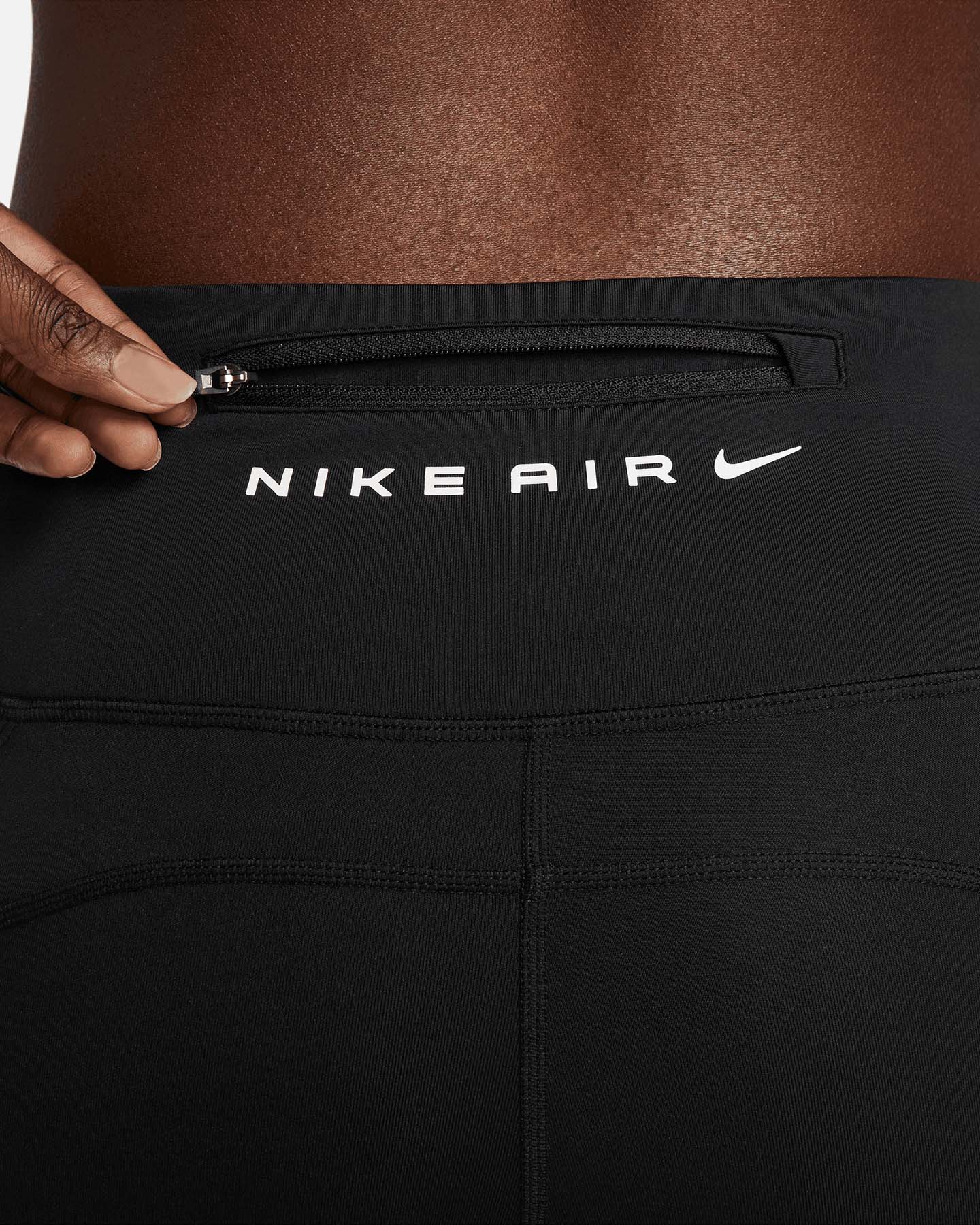 Fuseaux running NIKE AIR FAST DRI FIT 7/8 W - Nero - 4 | Cisalfa Sport