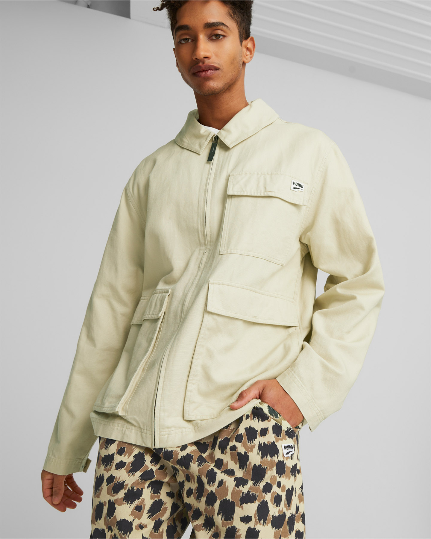 Felpa PUMA DOWNTOWN M - Beige - 2 | Cisalfa Sport