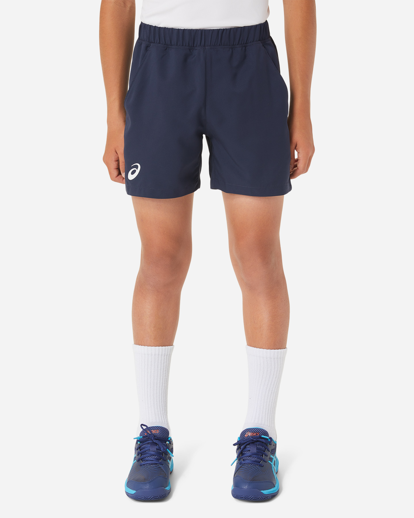 Pantaloncini tennis ASICS BASIC JR - Blu - 0 | Cisalfa Sport
