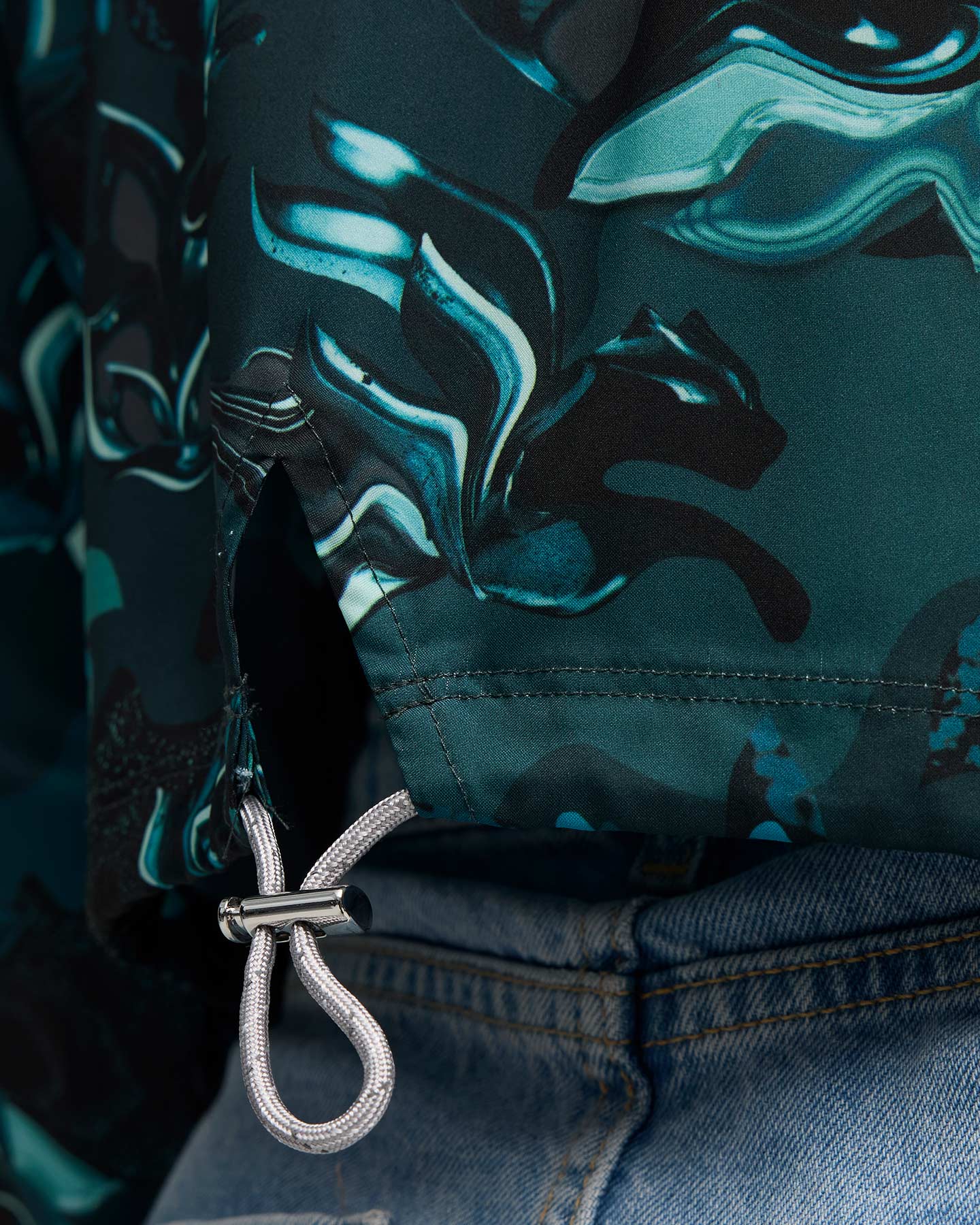 Felpa training PUMA CONCEPT PRINTED W - Verde - 5 | Cisalfa Sport