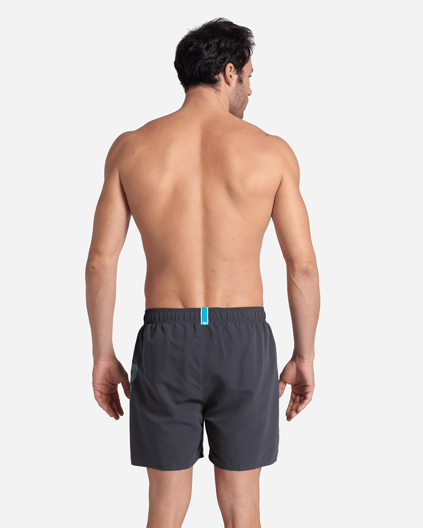 Boxer mare ARENA FUNDAMENTAL LOGO M - Blu - 3 | Cisalfa Sport