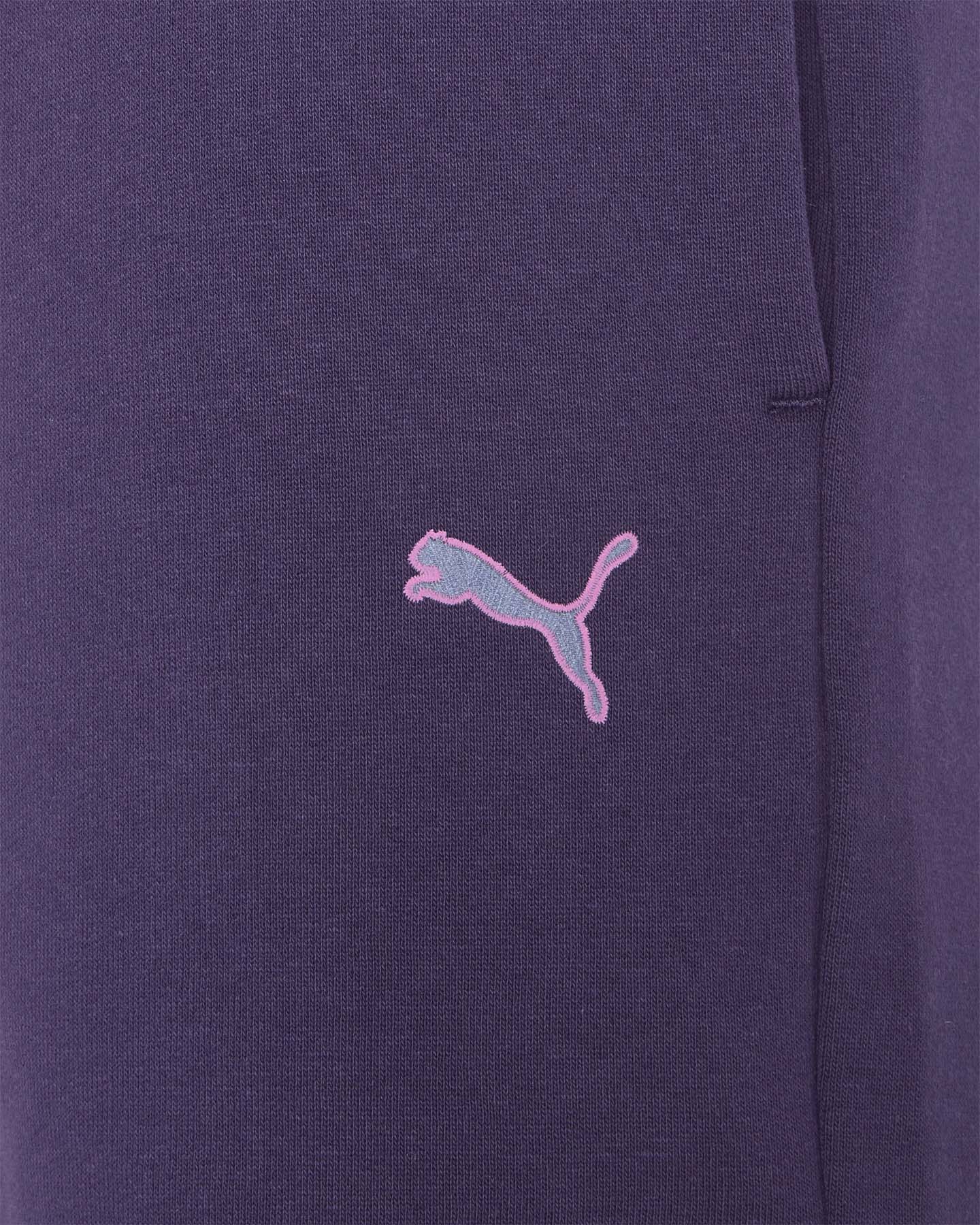 Pantaloncini PUMA CLASSIC W - Viola - 2 | Cisalfa Sport