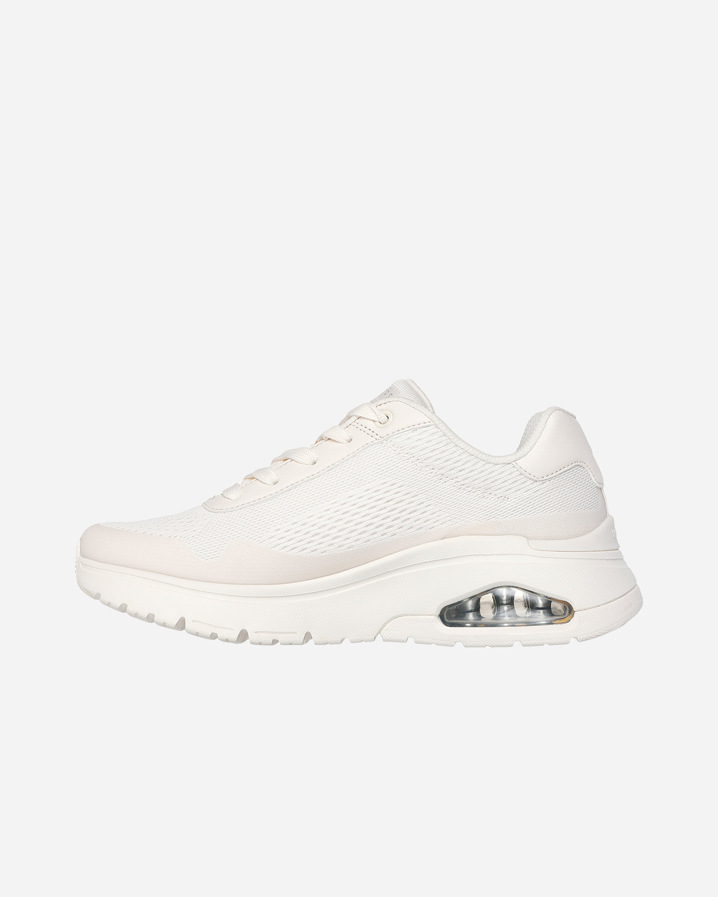 Scarpe sneakers SKECHERS UNO FLEX W - Bianco - 4 | Cisalfa Sport