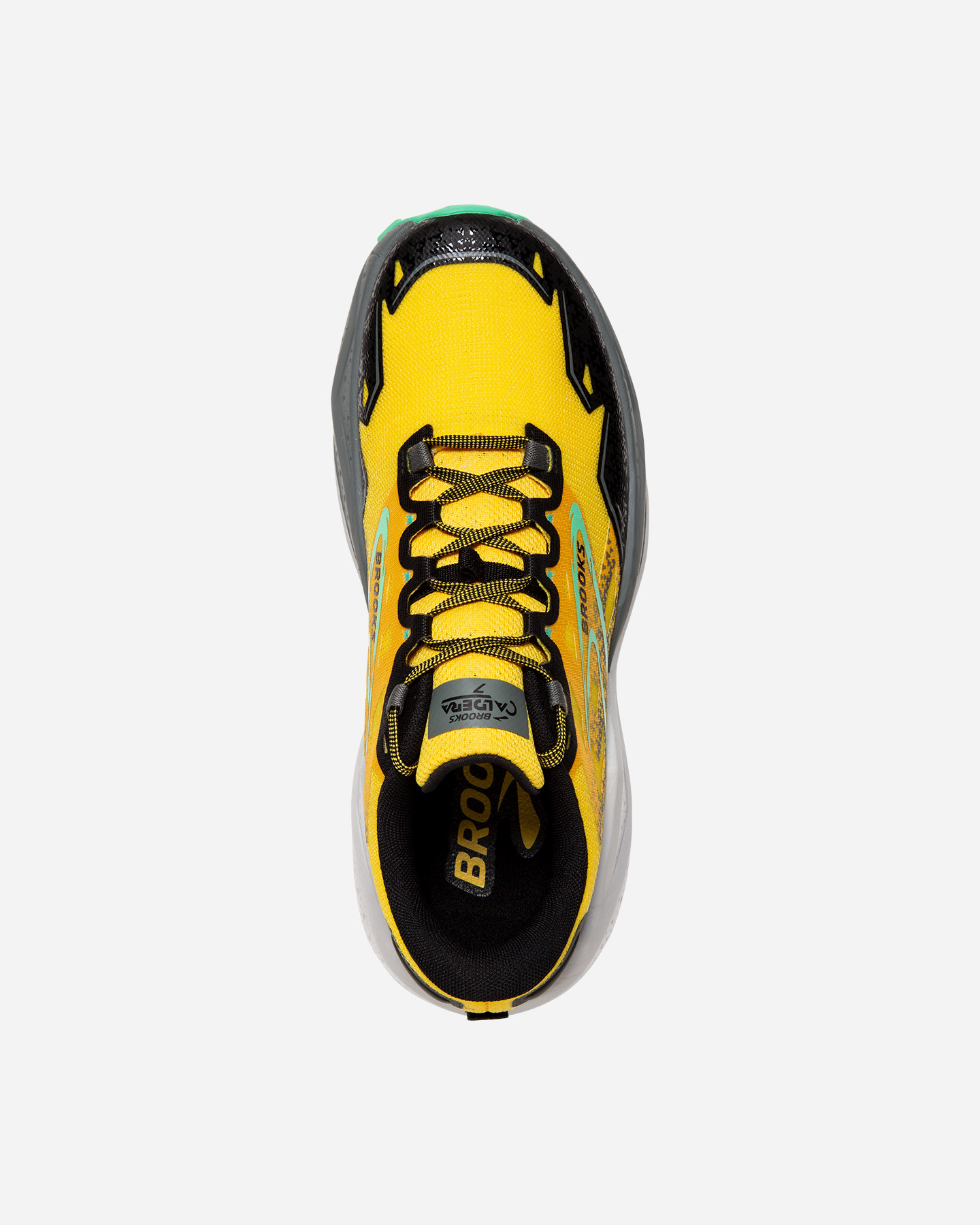 Scarpe trail BROOKS CALDERA 7 M - Giallo - 4 | Cisalfa Sport
