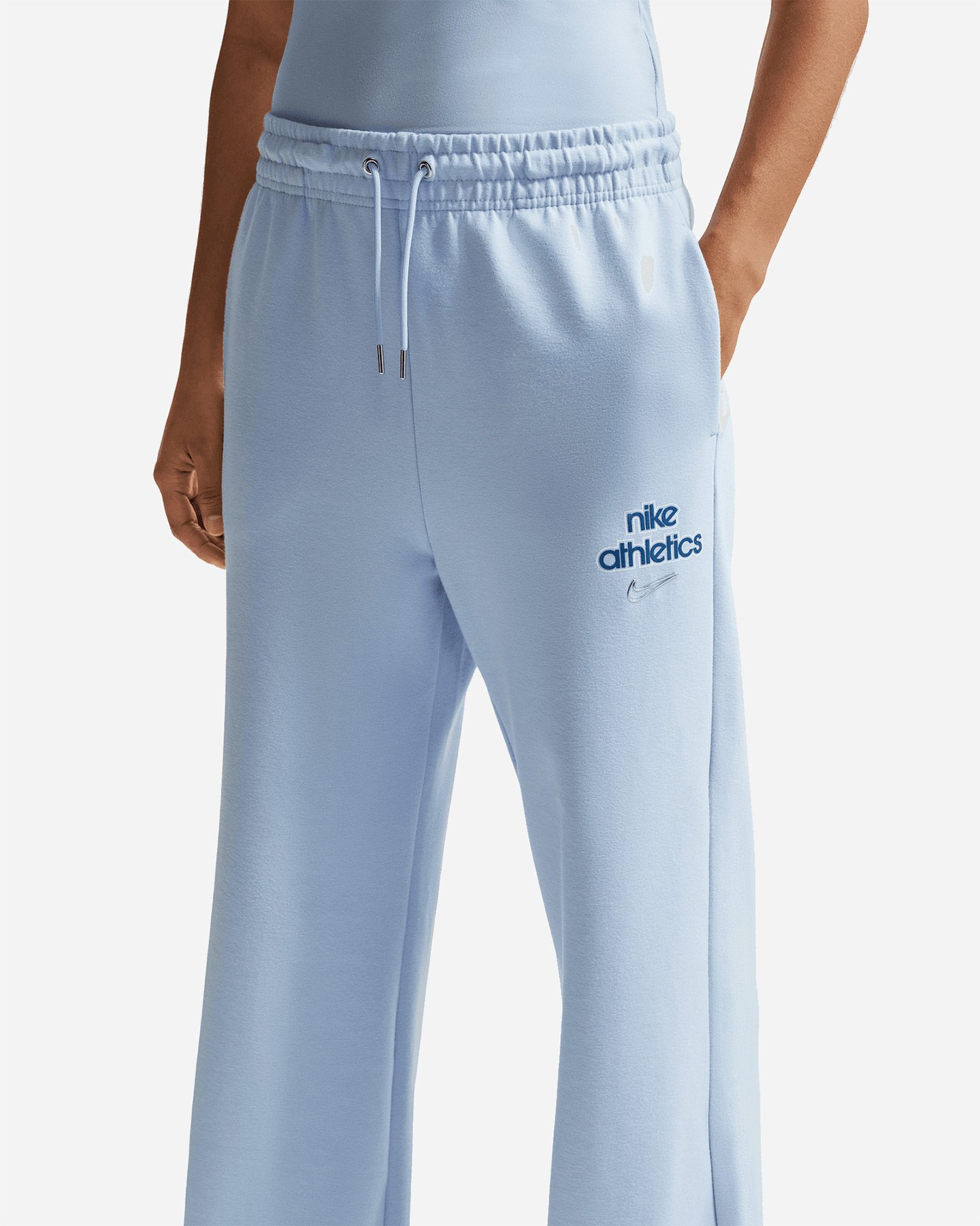 Pantalone NIKE STRAIGHT GYM LIFE W - Azzurro - 3 | Cisalfa Sport