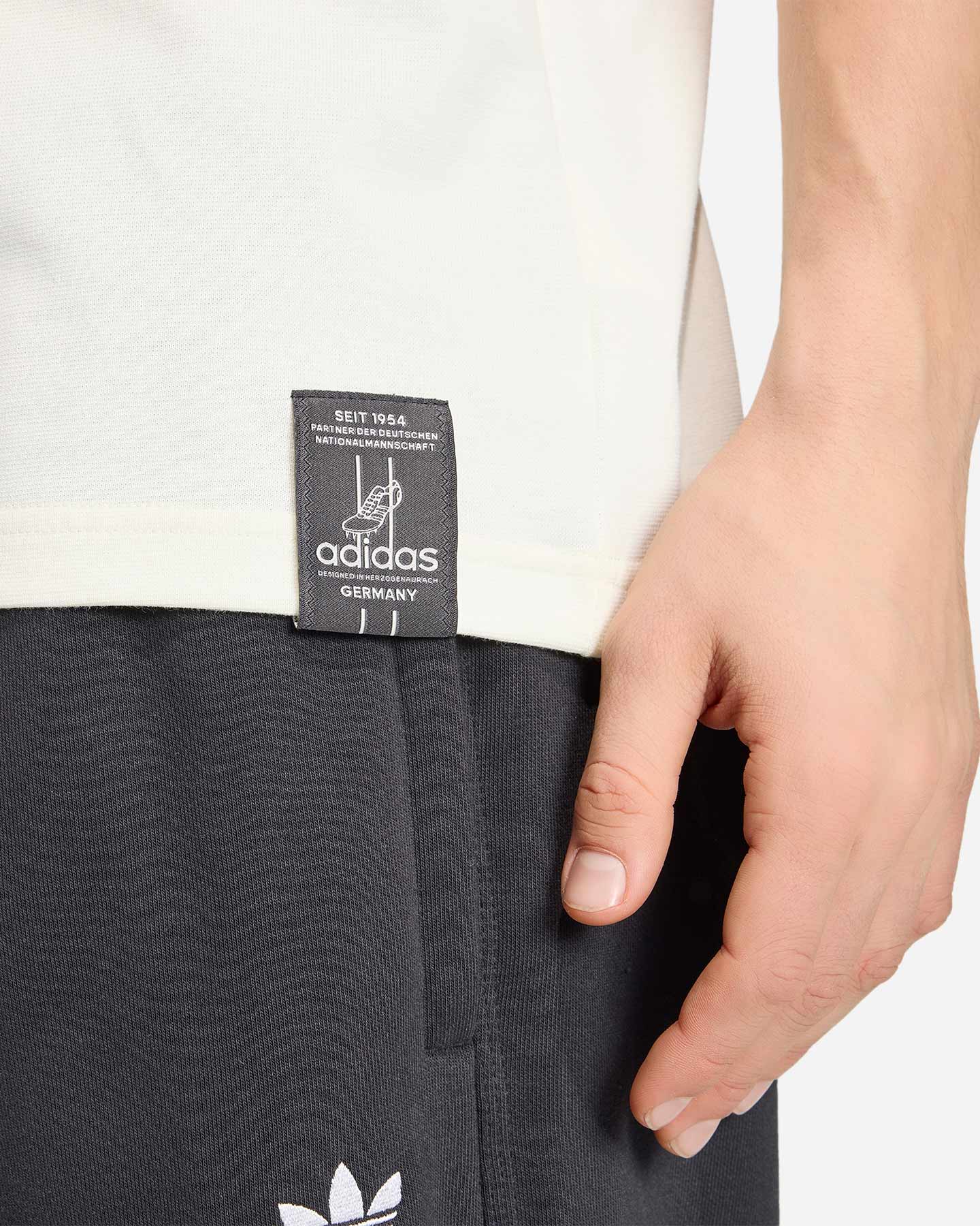 T-shirt ADIDAS GERMANIA ORIGINALS M - Bianco - 4 | Cisalfa Sport