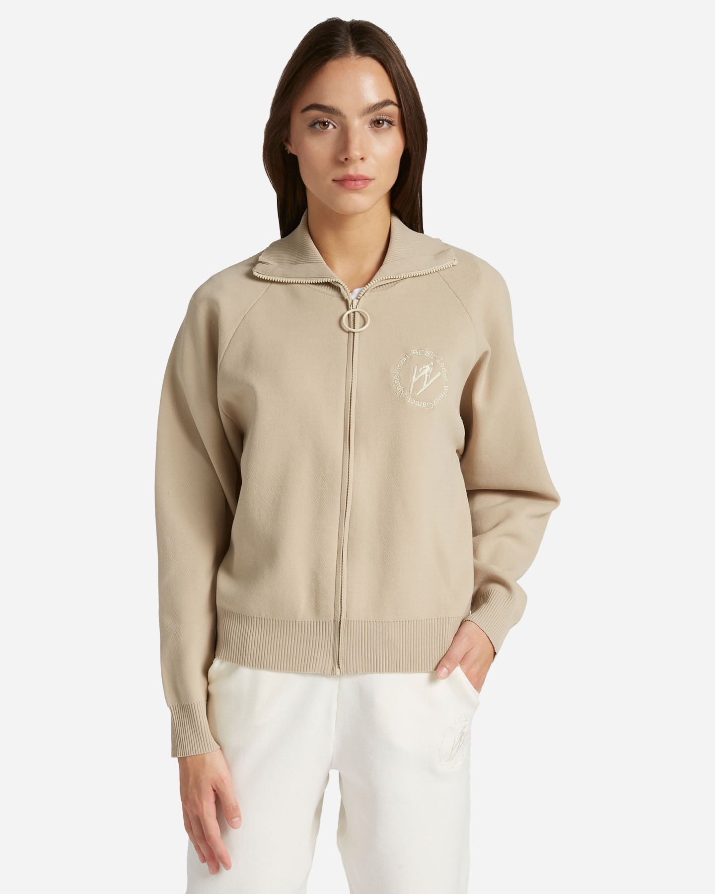 Felpa BEST COMPANY WINTER GAMES W - Beige - 0 | Cisalfa Sport