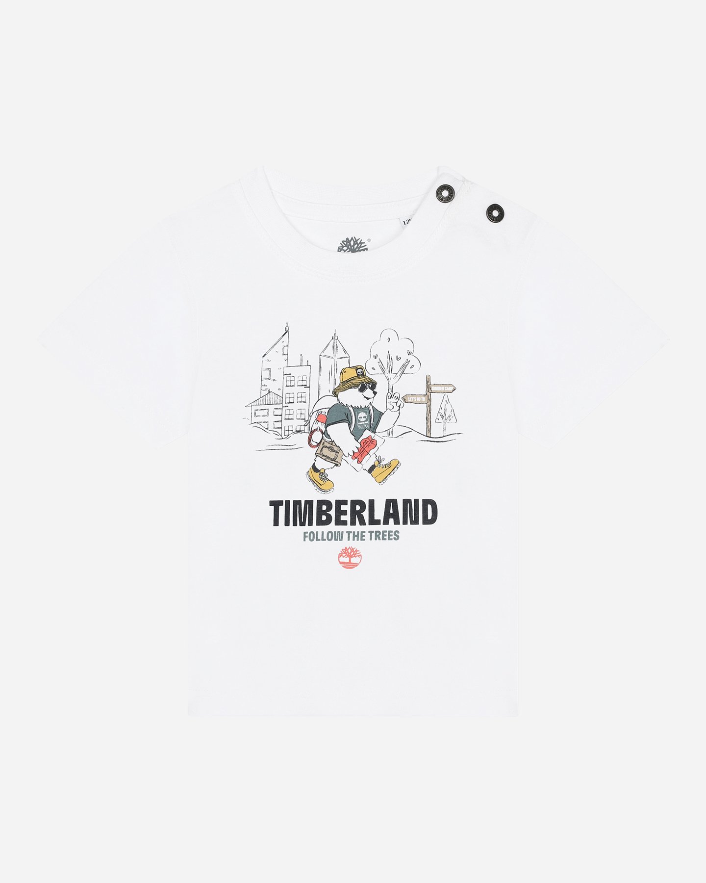 T-shirt TIMBERLAND CUTE BEAR JR - Bianco - 0 | Cisalfa Sport