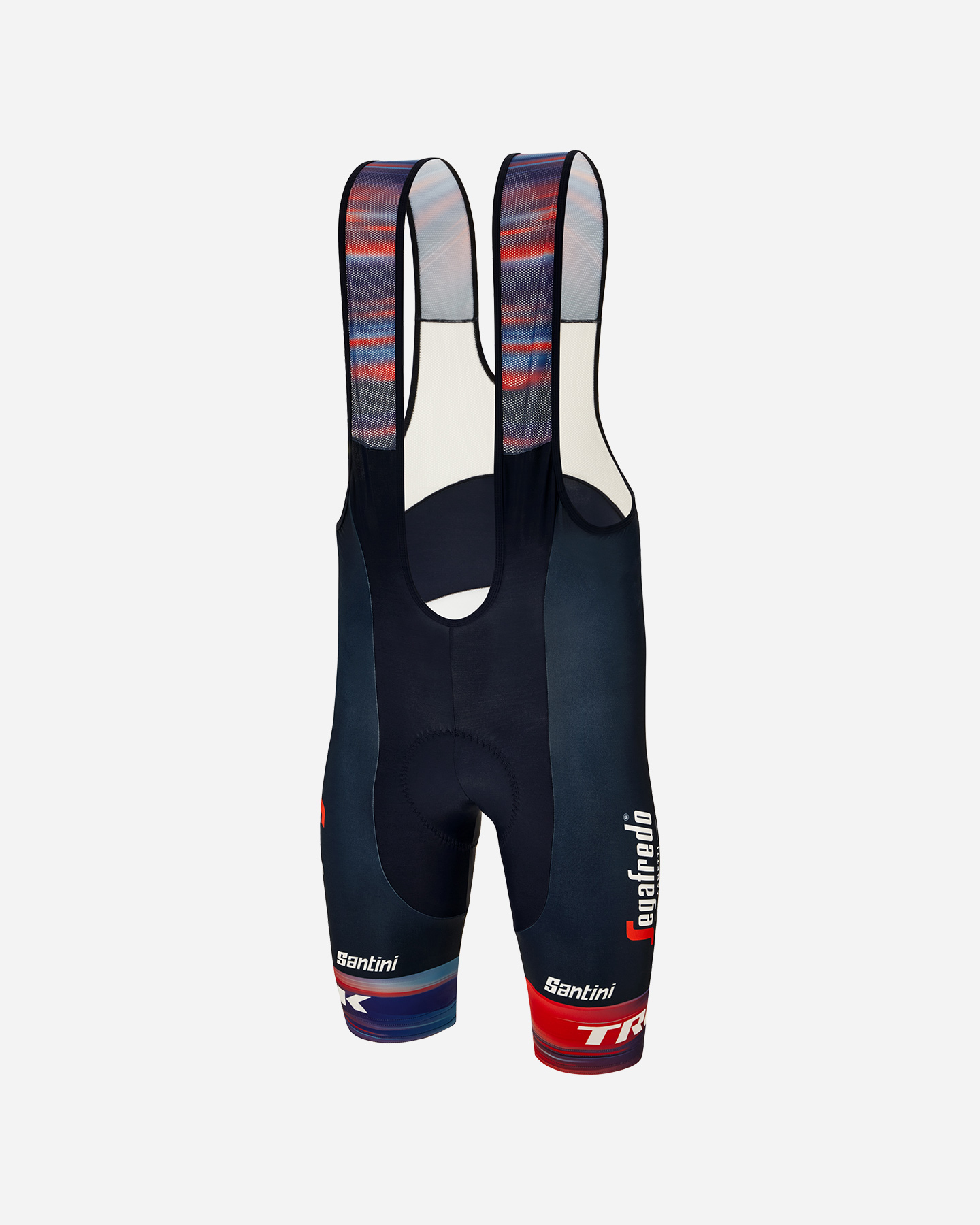 Short ciclismo SANTINI TREK-SEGAFREDO 2022 - SHORTS TOUR DE FRANCE M - Blu - 0 | Cisalfa Sport