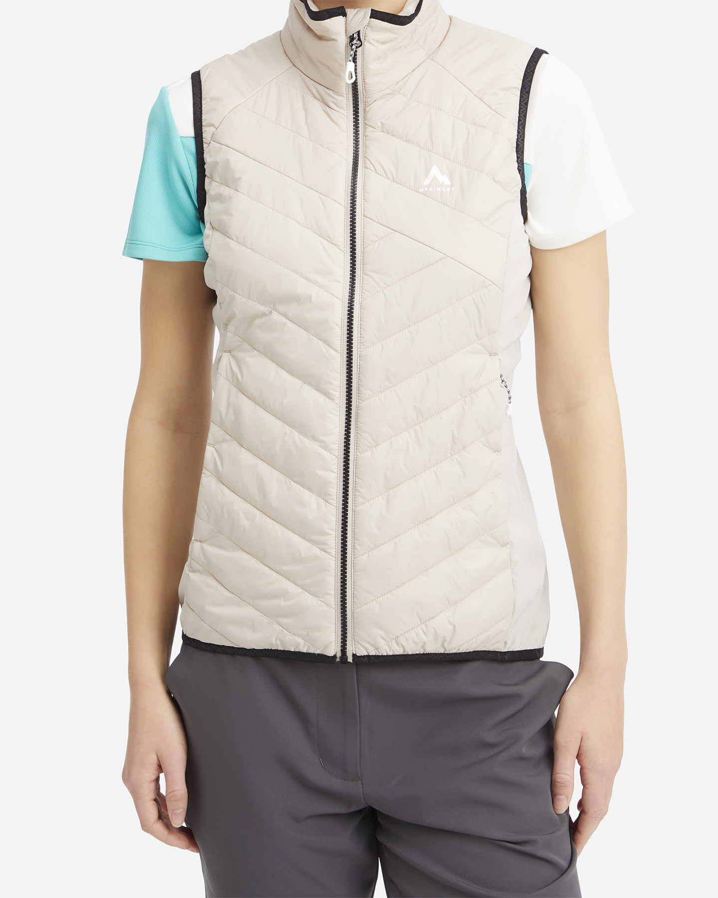 Gilet MCKINLEY SIERRE HYBRID W - Grigio - 1 | Cisalfa Sport