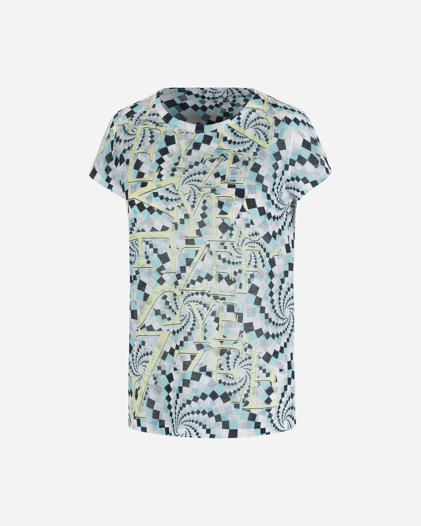 T-shirt YES ZEE GEOMETRIC W - Verde - 0 | Cisalfa Sport