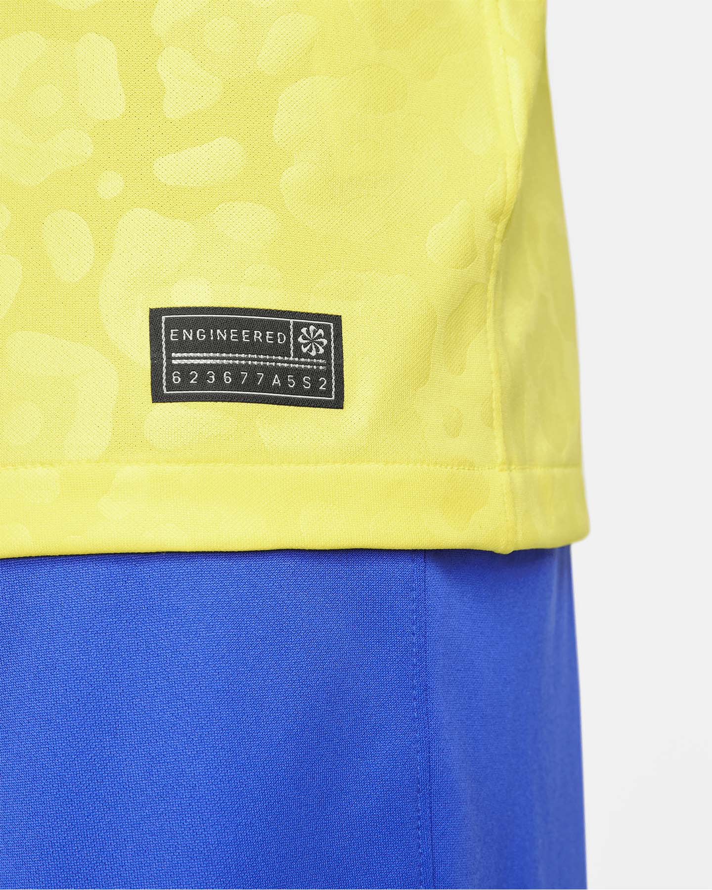 Maglia calcio ufficiale NIKE DRI FIT BRASILE HOME 22-23 M - 5 | Cisalfa Sport