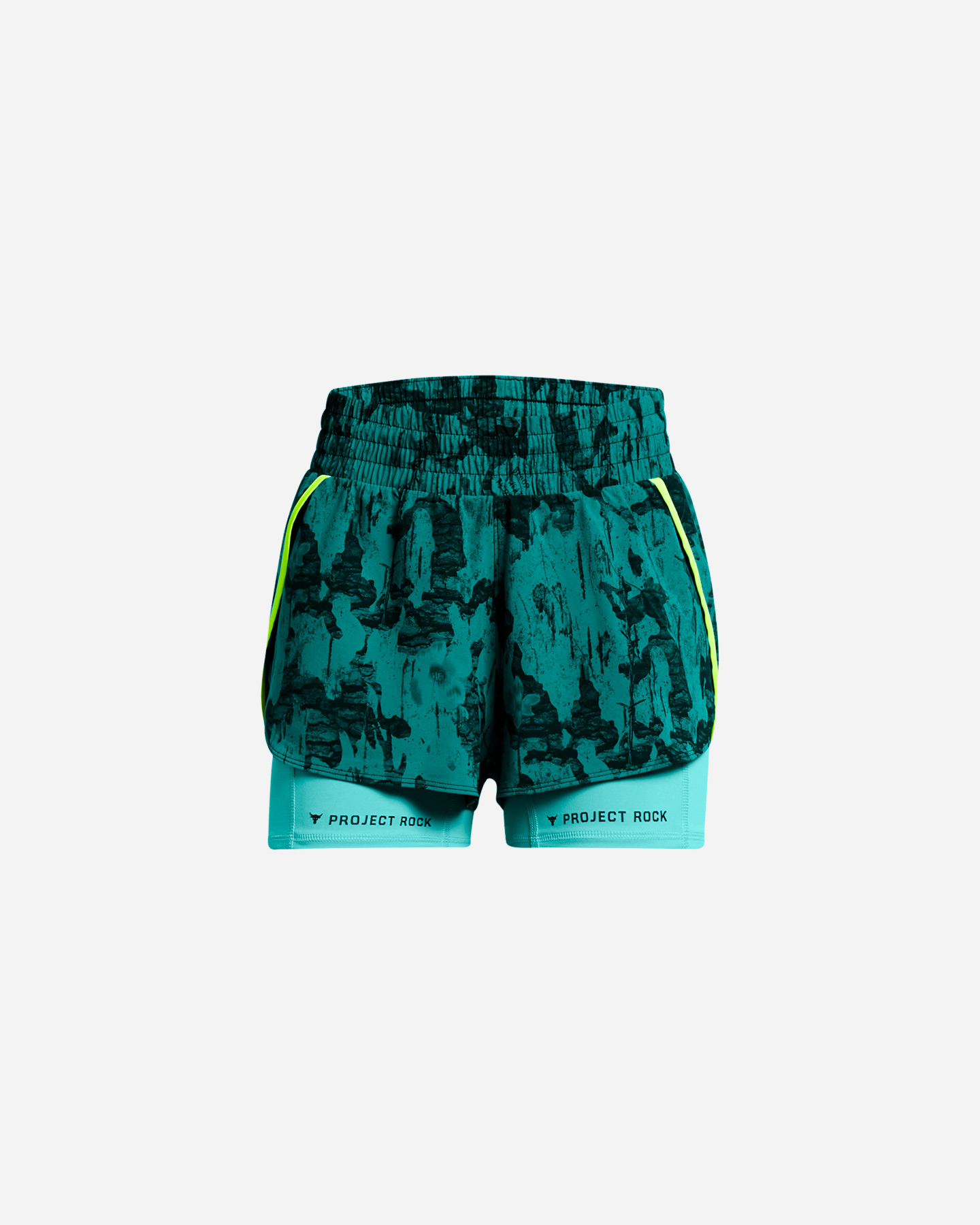 Short training UNDER ARMOUR 2IN1 THE ROCK W - Verde - 0 | Cisalfa Sport