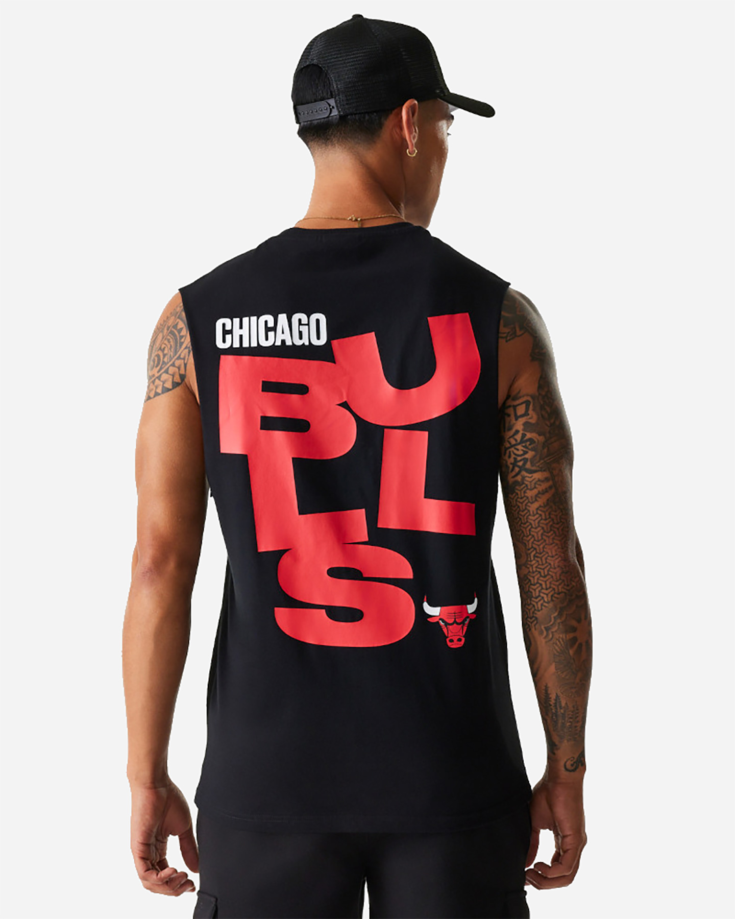 Canotta basket NEW ERA GRAPHIC CHICAGO BULLS M - Nero - 1 | Cisalfa Sport