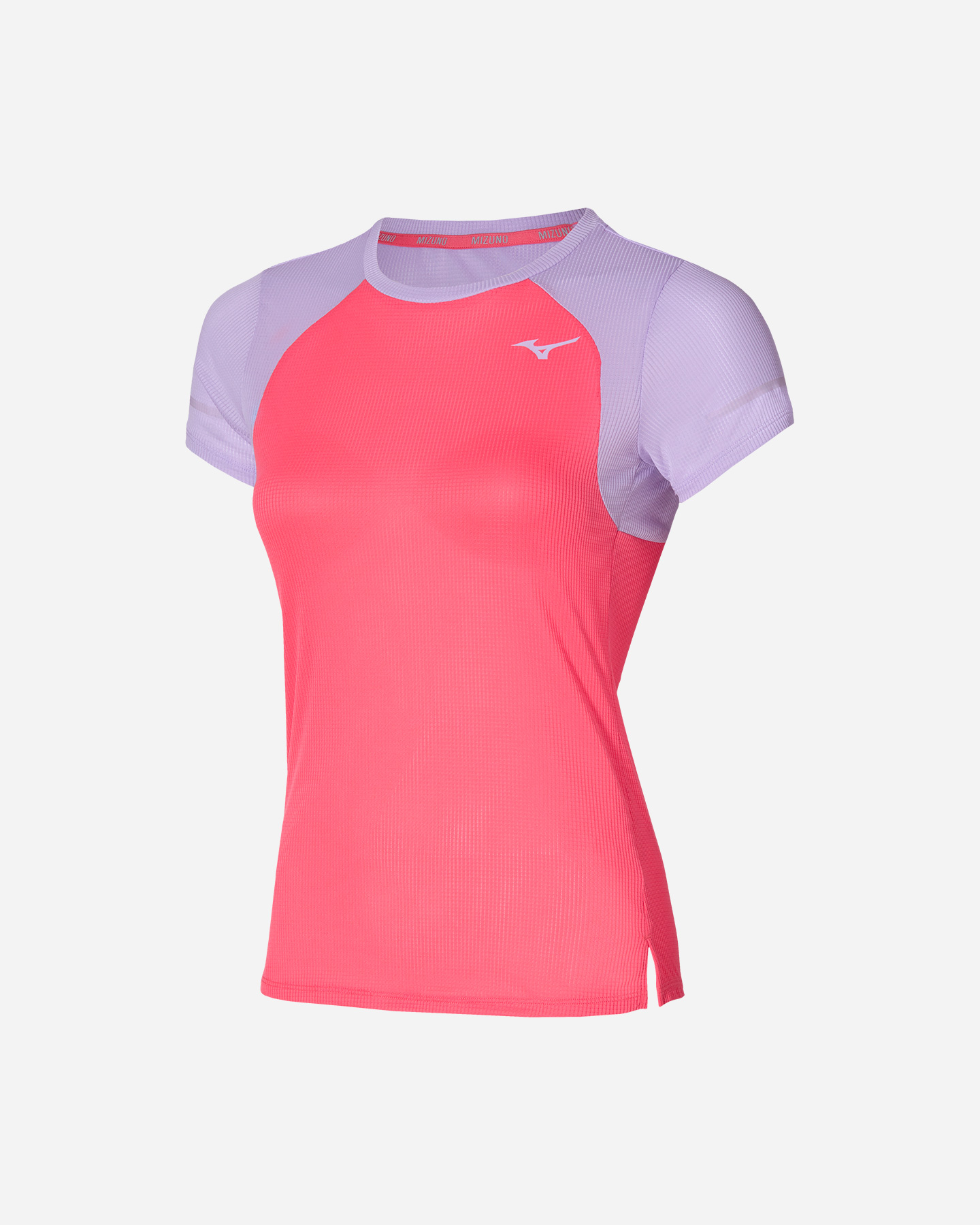 T-shirt running MIZUNO DRYAEROFLOW W - Rosa - 0 | Cisalfa Sport