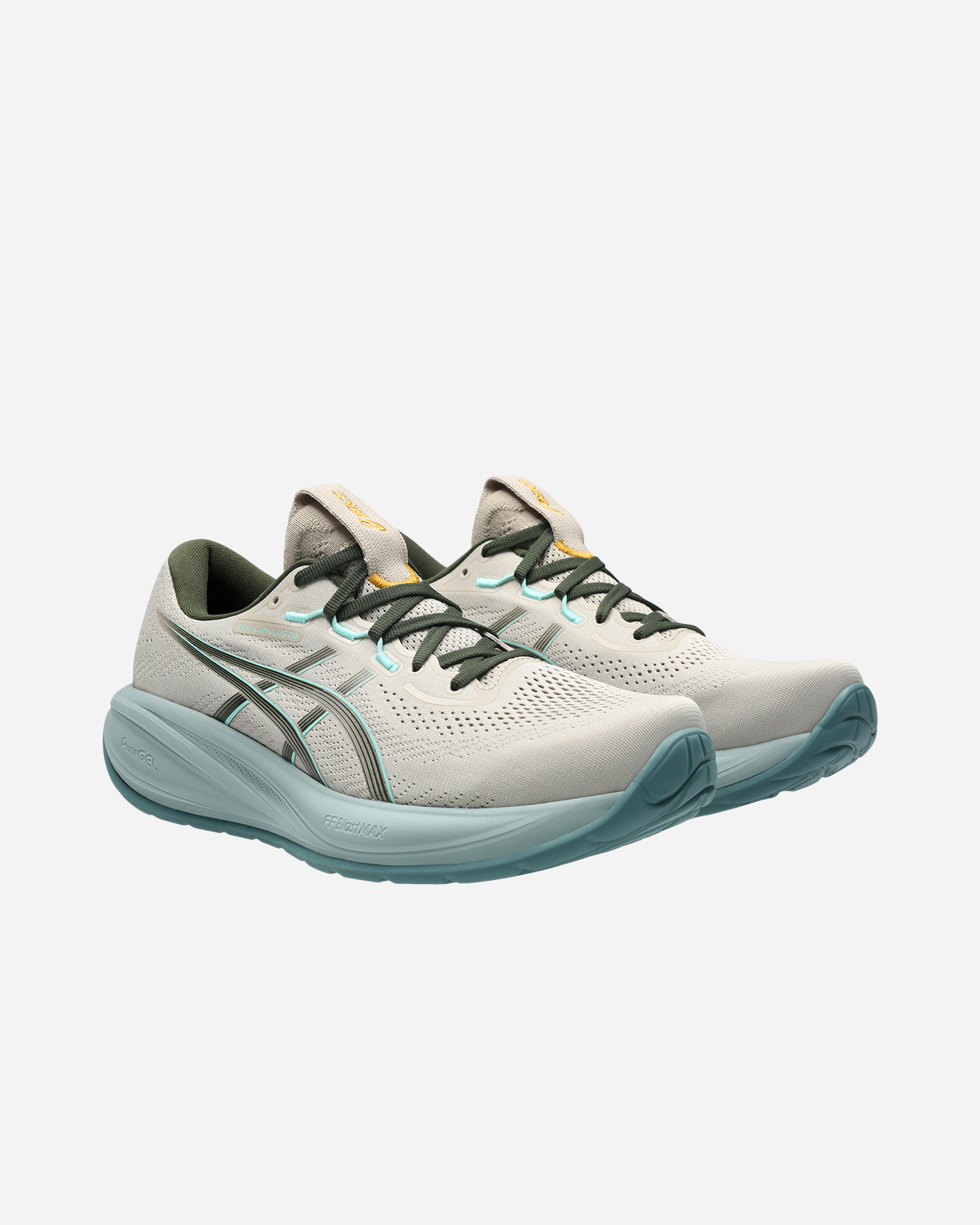 Scarpe running ASICS GEL-CUMULUS 28 M - Verde - 1 | Cisalfa Sport