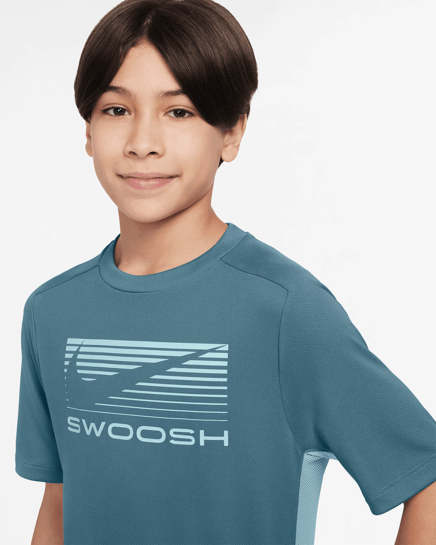 T-shirt NIKE DRI FIT GX LOVE JR - Blu - 2 | Cisalfa Sport