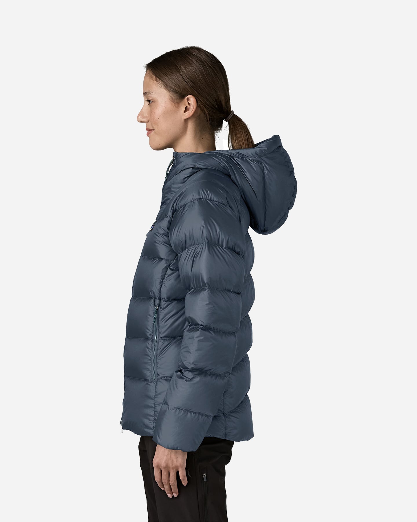 Piumino PATAGONIA FITZ ROY DOWN W - Blu - 3 | Cisalfa Sport