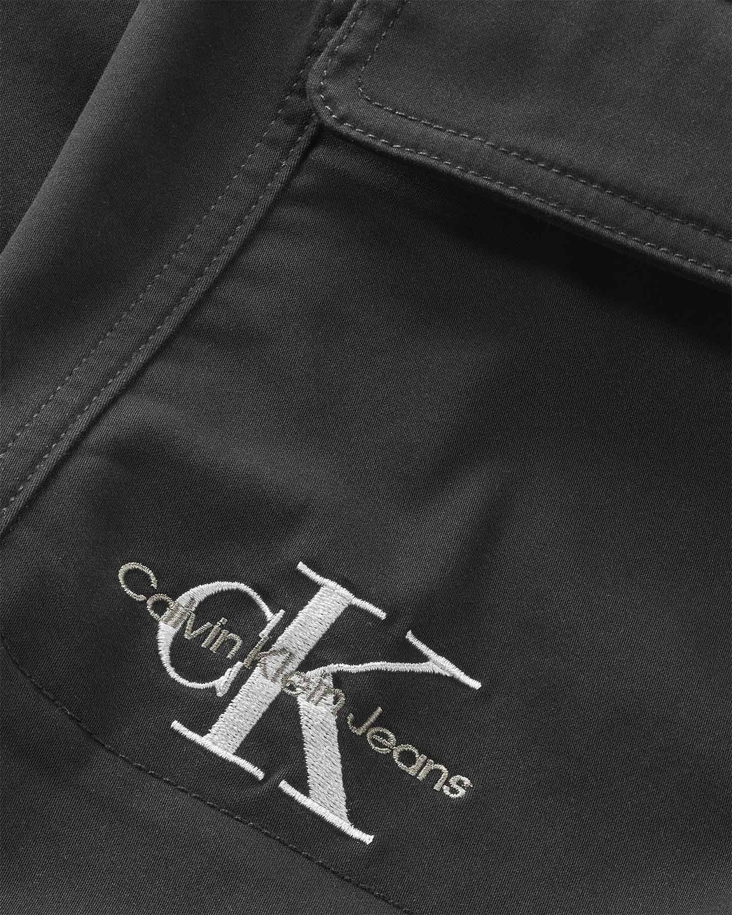 Pantalone CALVIN KLEIN JEANS CARGO JR - Nero - 3 | Cisalfa Sport
