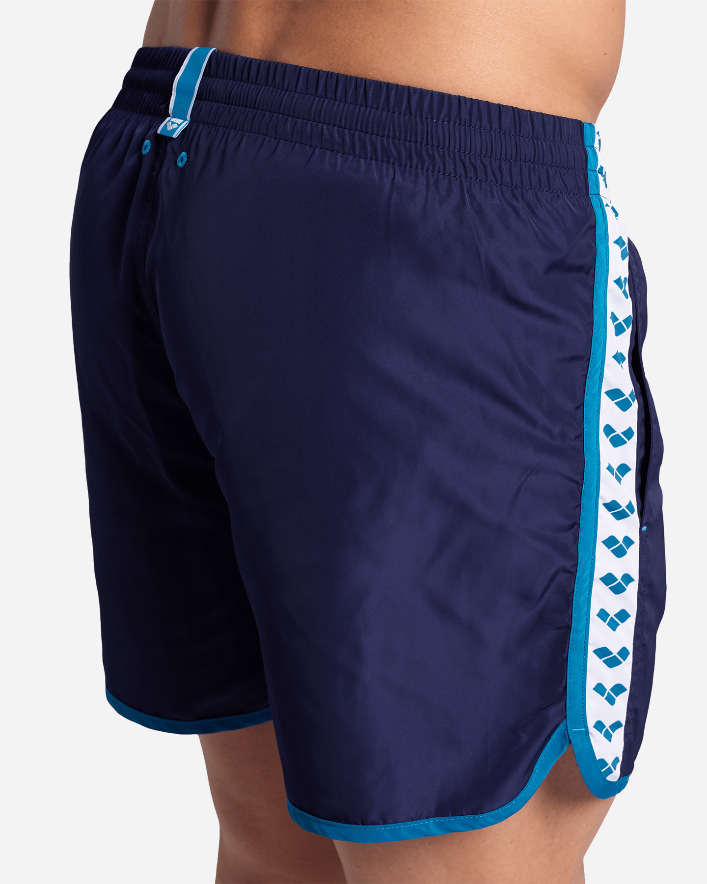 Boxer mare ARENA TEAM STRIPE M - Blu Navy - 4 | Cisalfa Sport