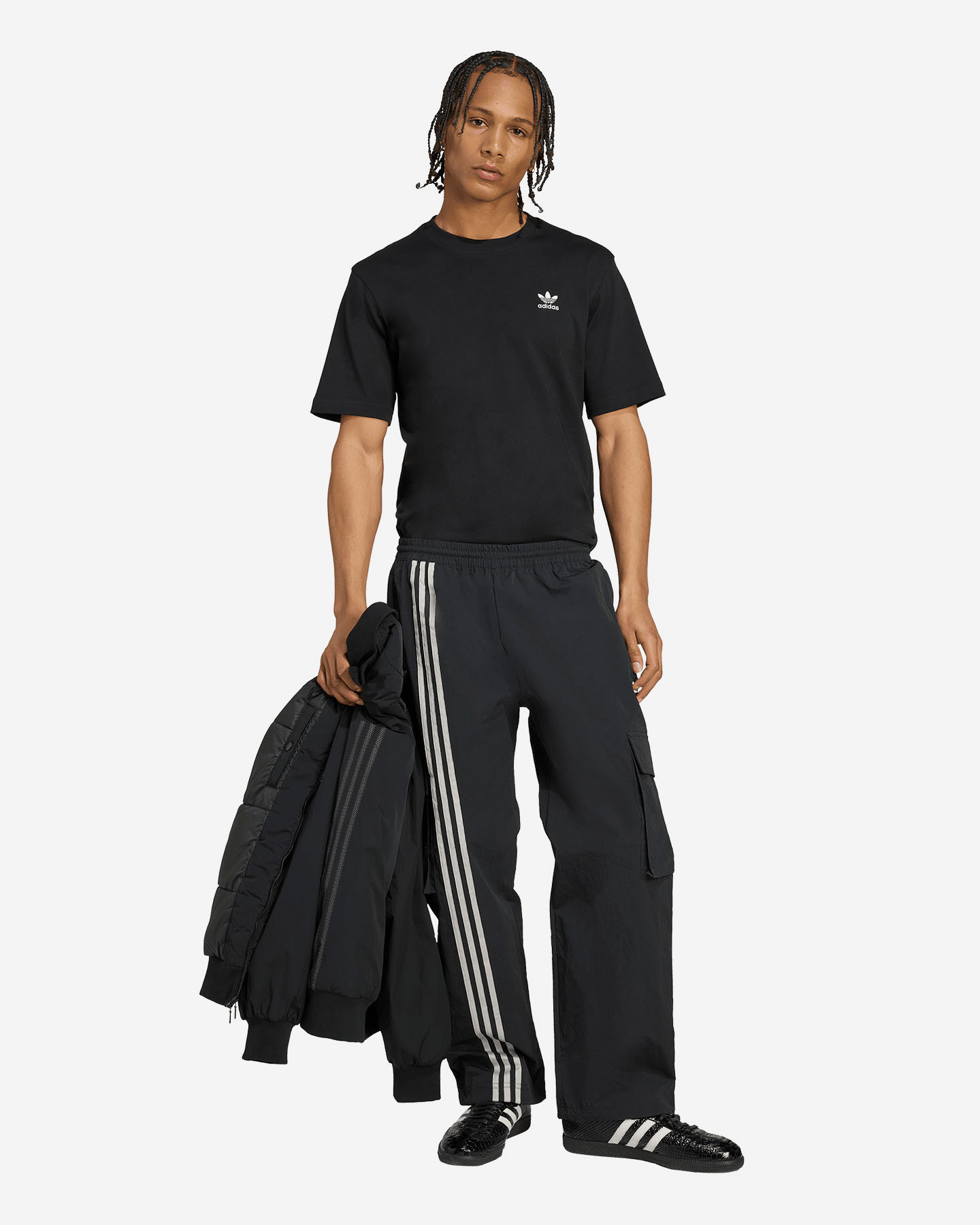 Pantalone ADIDAS CARGO M - Nero - 3 | Cisalfa Sport