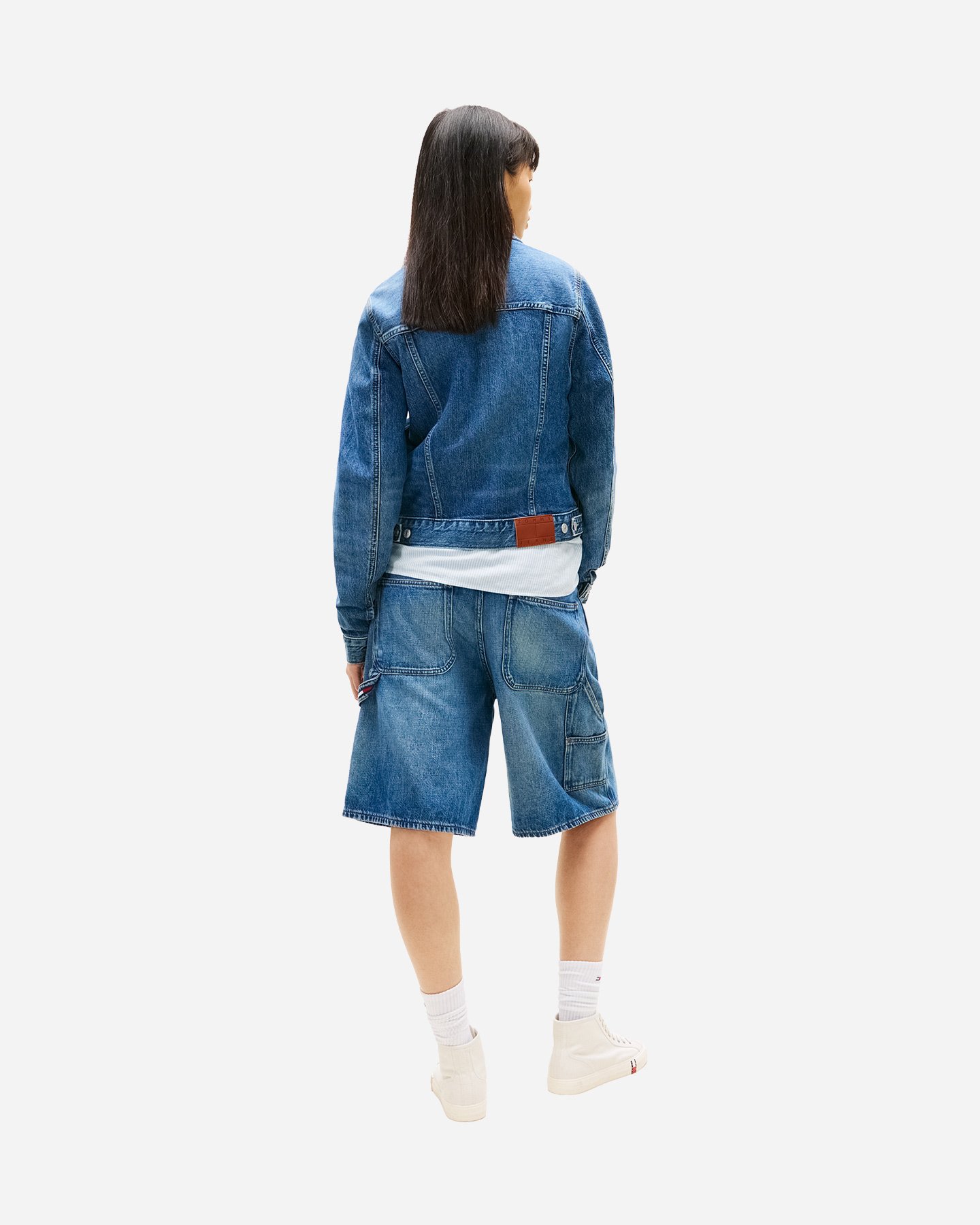 Giubbotto TOMMY HILFIGER CLASSIC TRUCKER DENIM W - Denim - 3 | Cisalfa Sport