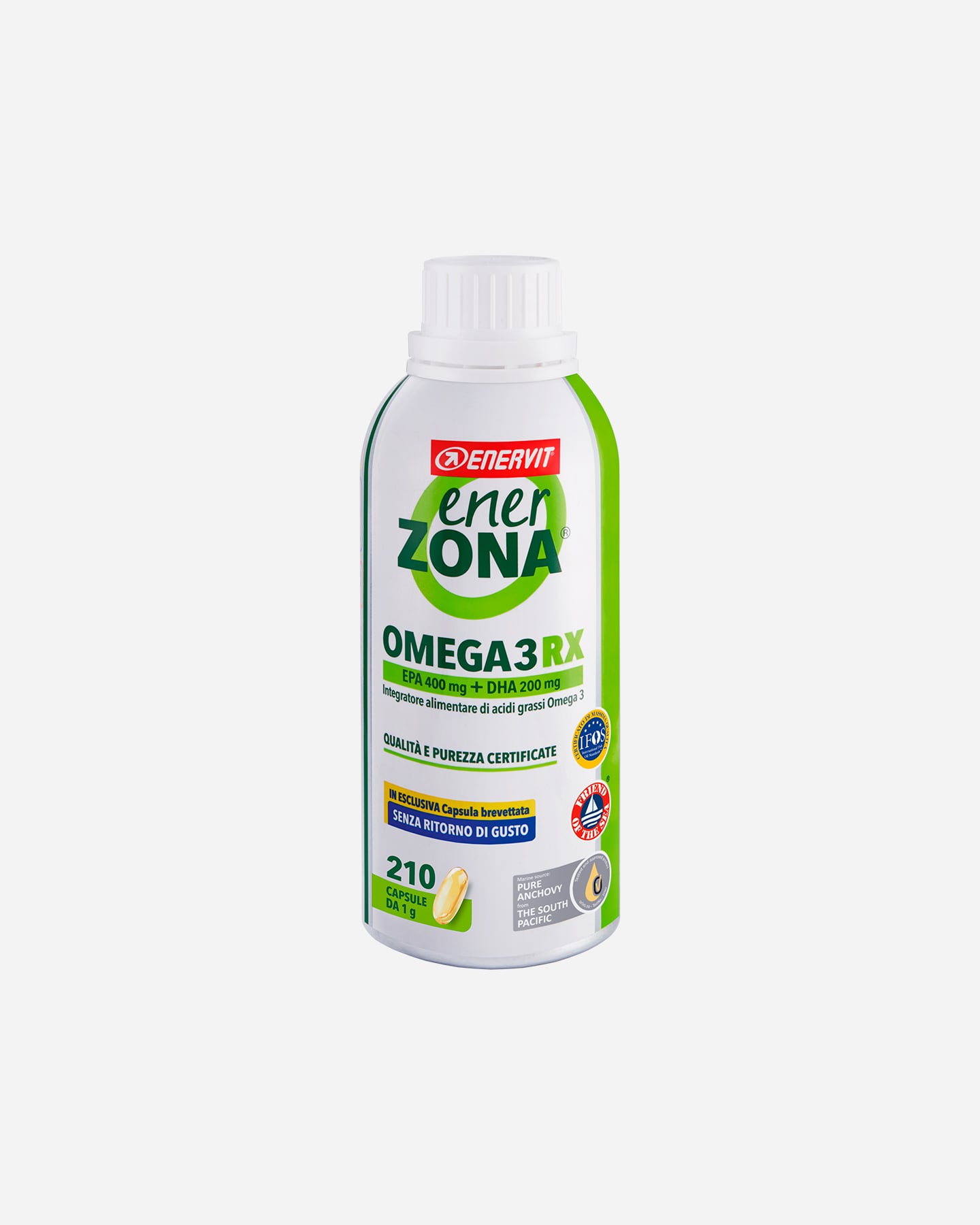 Proteine polvere ENERVIT OMEGA3 RX ENERZONA 210 CPS  - Color mix - 0 | Cisalfa Sport