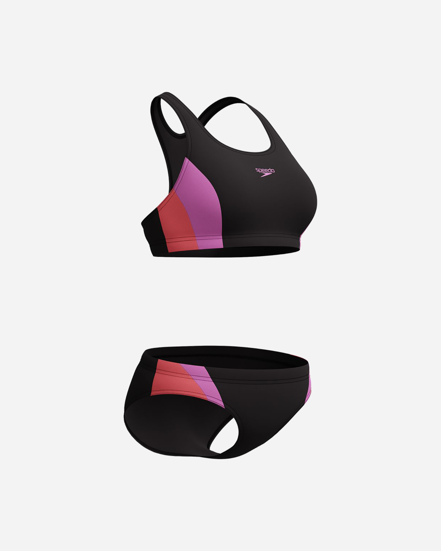 Costume piscina SPEEDO COLOUR BLOCK W - Nero - 1 | Cisalfa Sport