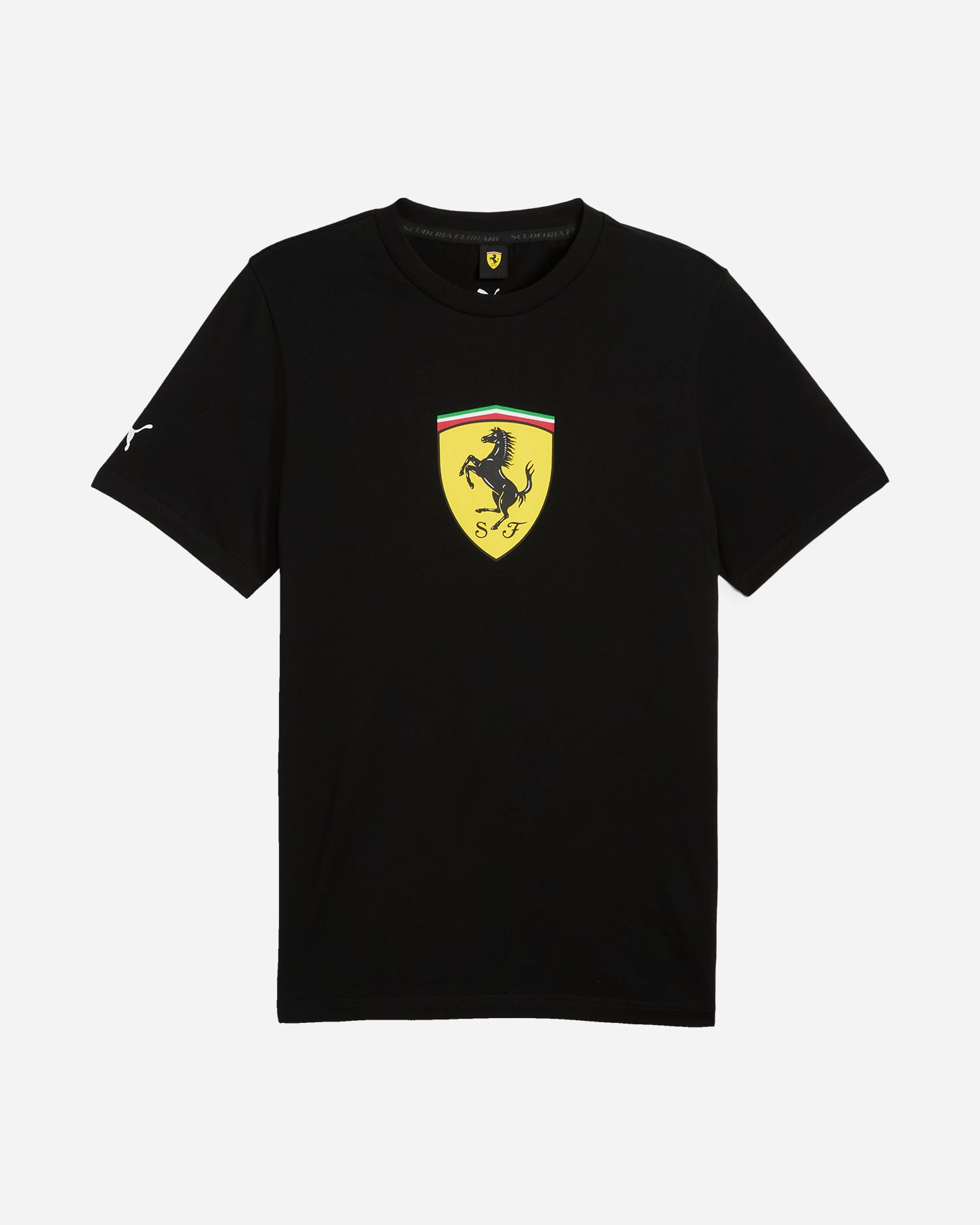 T-shirt PUMA FERRARI COLORED BIG SHIELD M - Nero - 0 | Cisalfa Sport