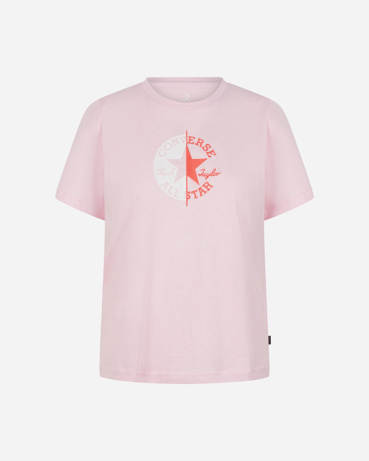 T-shirt CONVERSE LOGO CHUCK W - Rosa - 0 | Cisalfa Sport