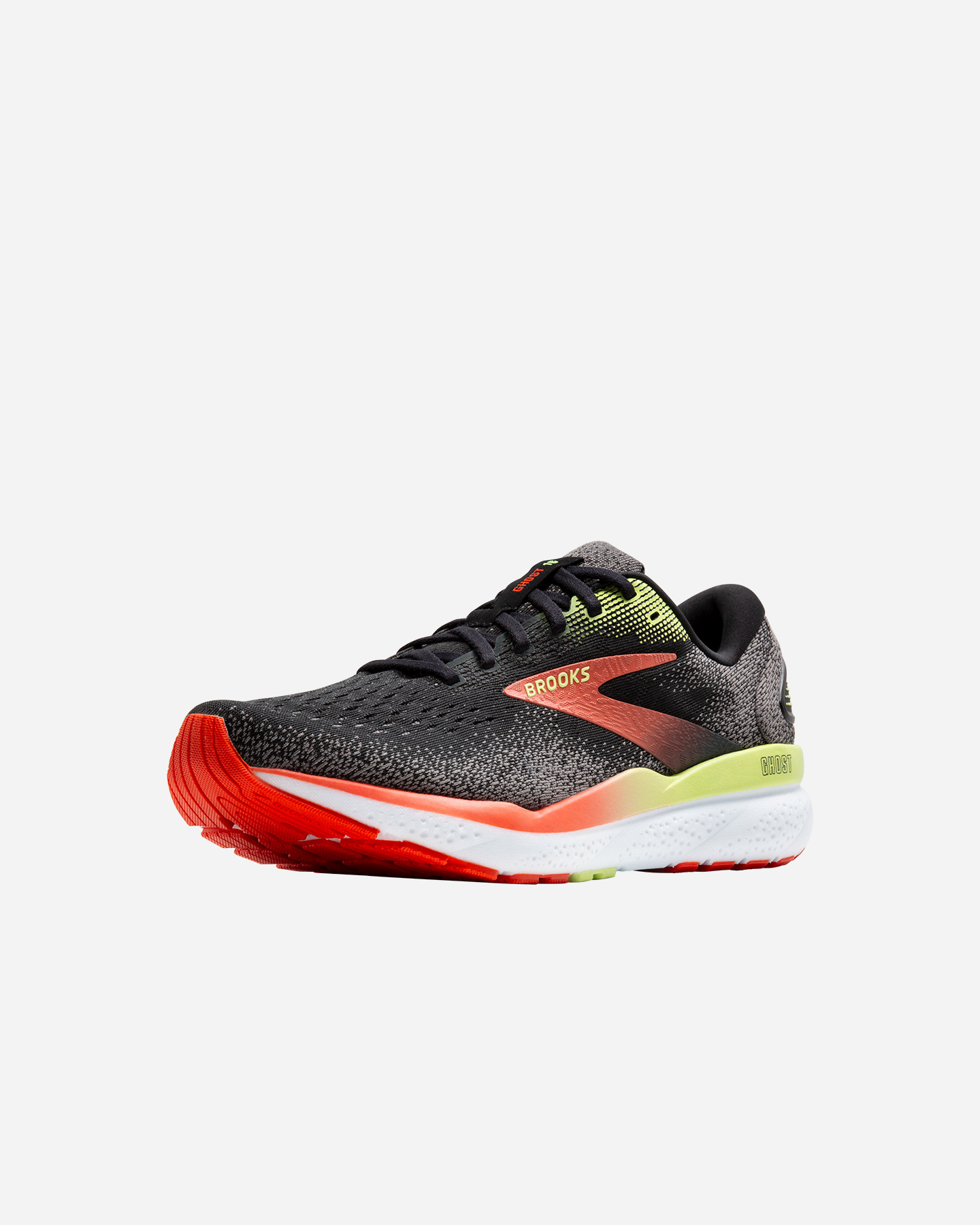 Scarpe running BROOKS GHOST 16 CALZATA LARGA M - Nero - 2 | Cisalfa Sport