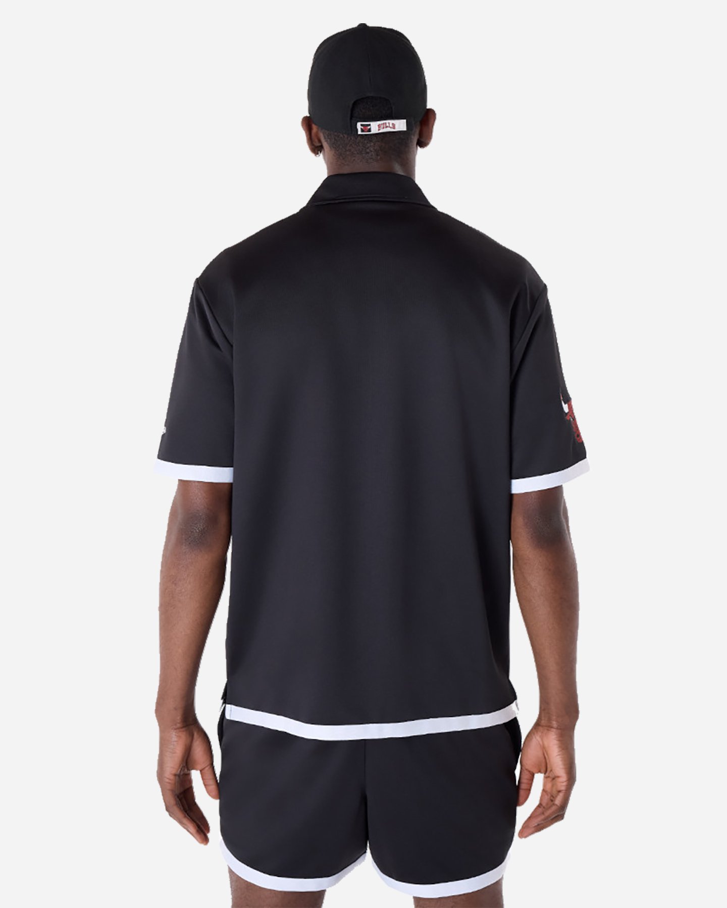 Giacca nba NEW ERA SNAPP BUTTON BULLS M - Nero - 1 | Cisalfa Sport