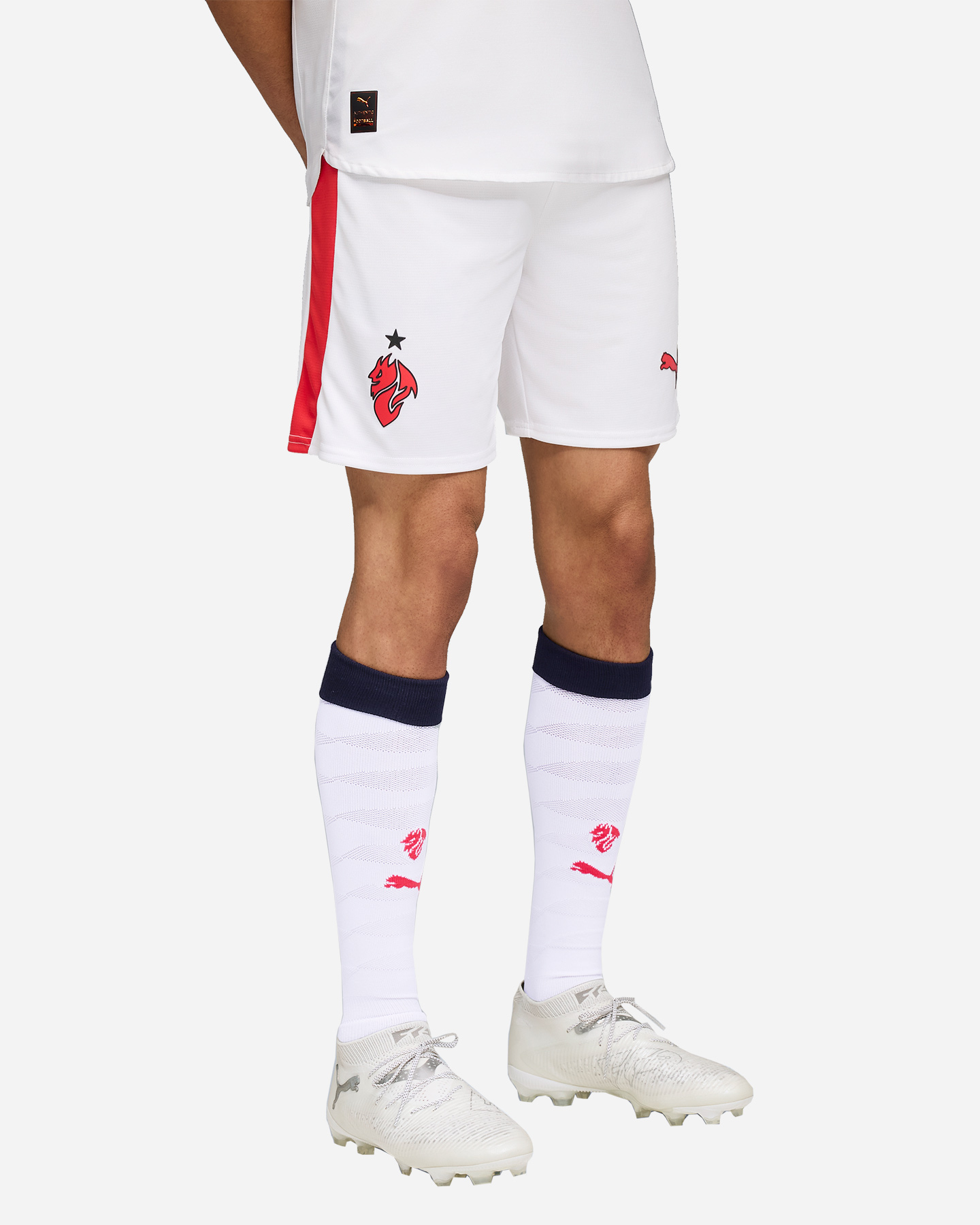 Pantaloncini calcio ufficiali PUMA MILAN HOME REPLICA 25-26 M - Nero - 2 | Cisalfa Sport