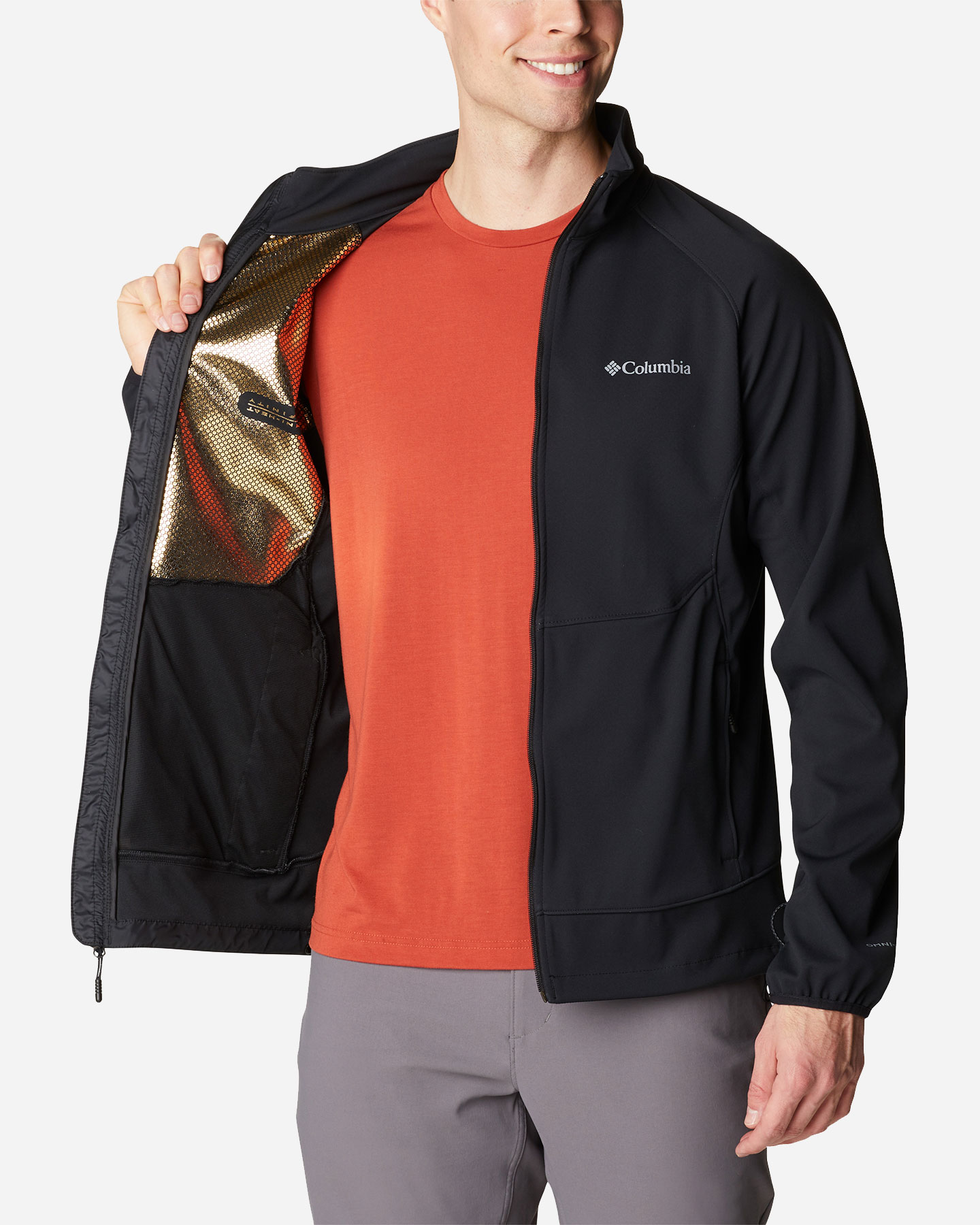 Pile COLUMBIA CANYON MEADOWS SOFTSHELL M - Nero - 3 | Cisalfa Sport