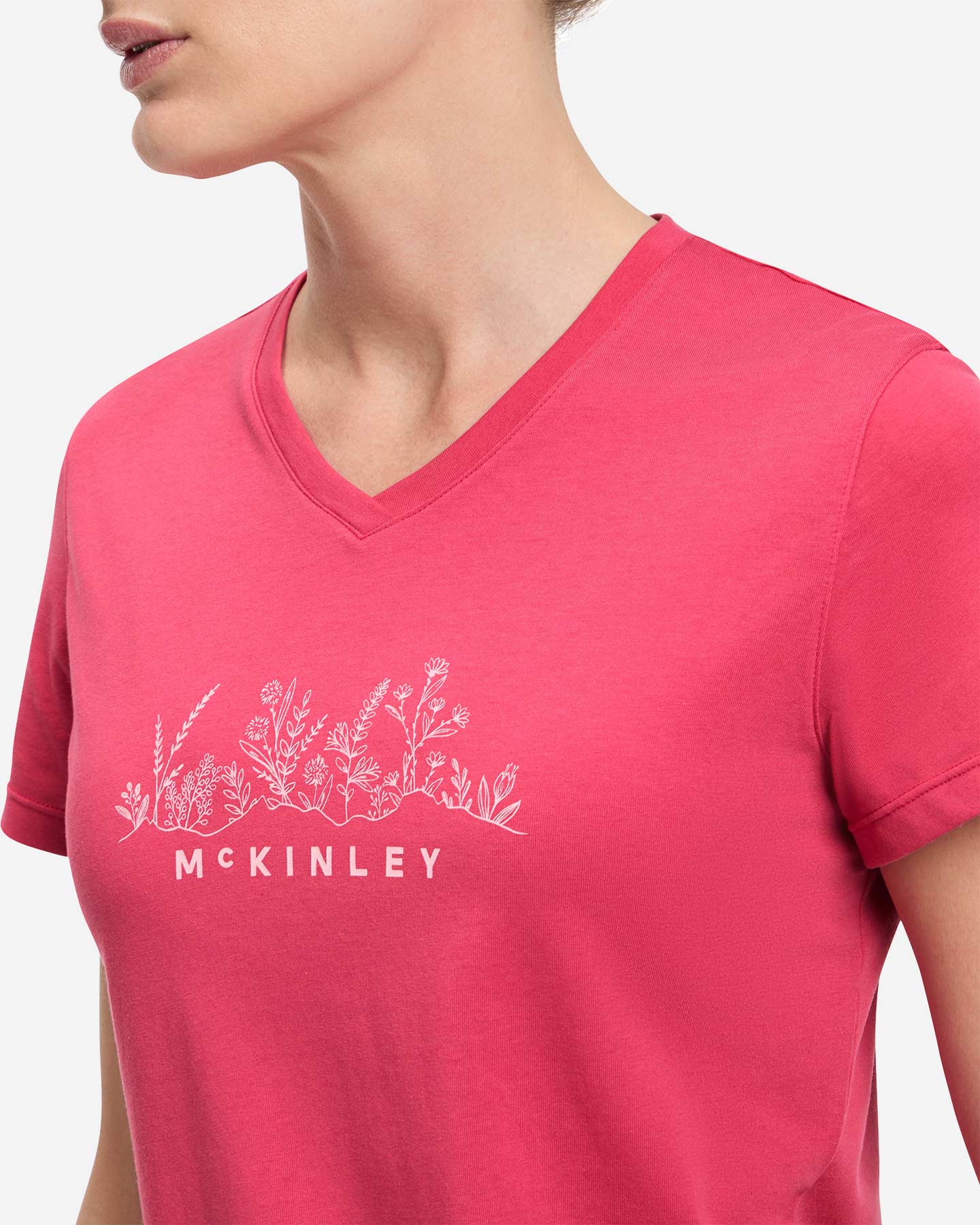 T-shirt MCKINLEY NATA III W - Rosa - 3 | Cisalfa Sport