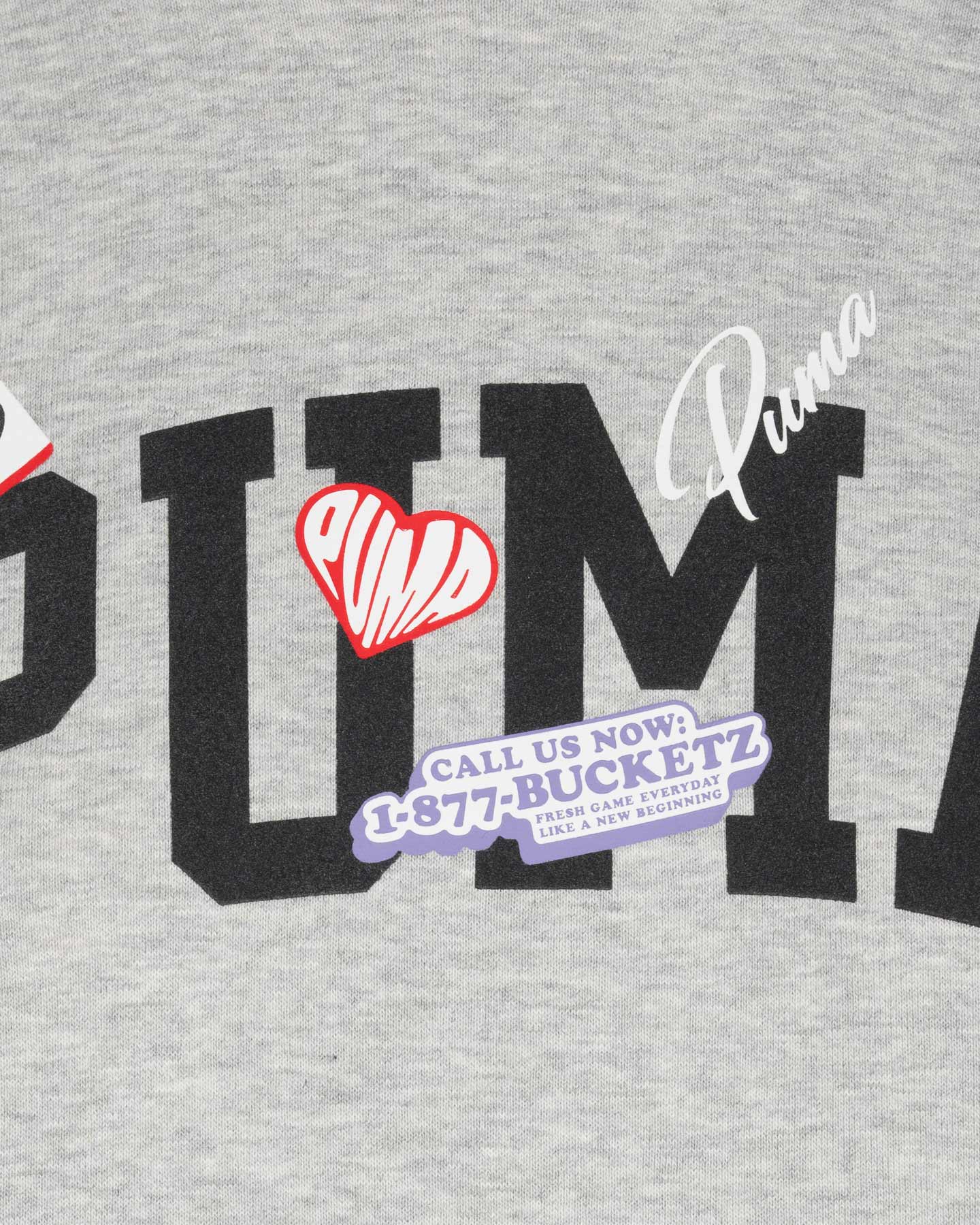 Felpa PUMA BIG LOGO W - Grigio - 2 | Cisalfa Sport